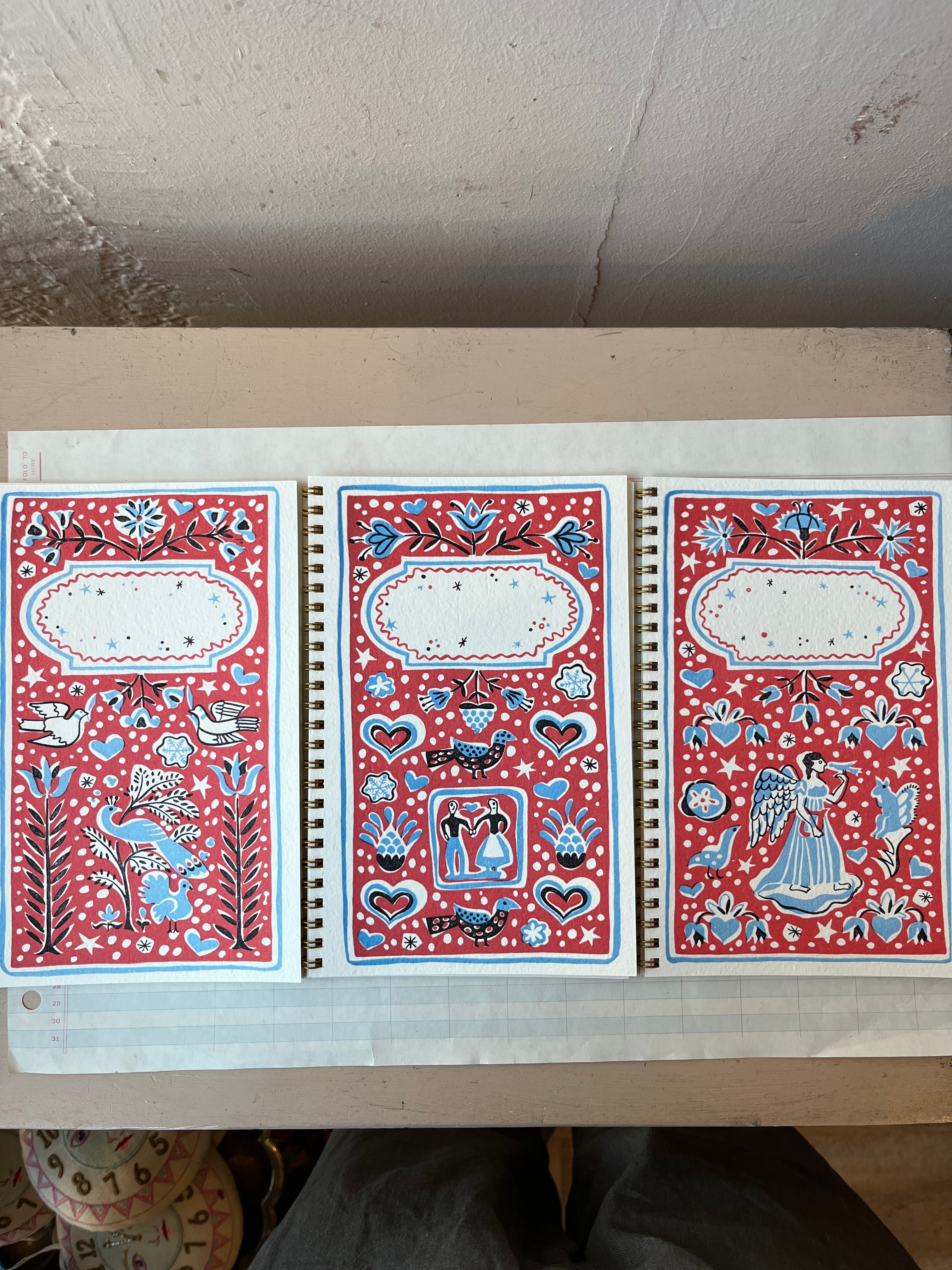 Vintage Cookbook Series 2 Notebooks