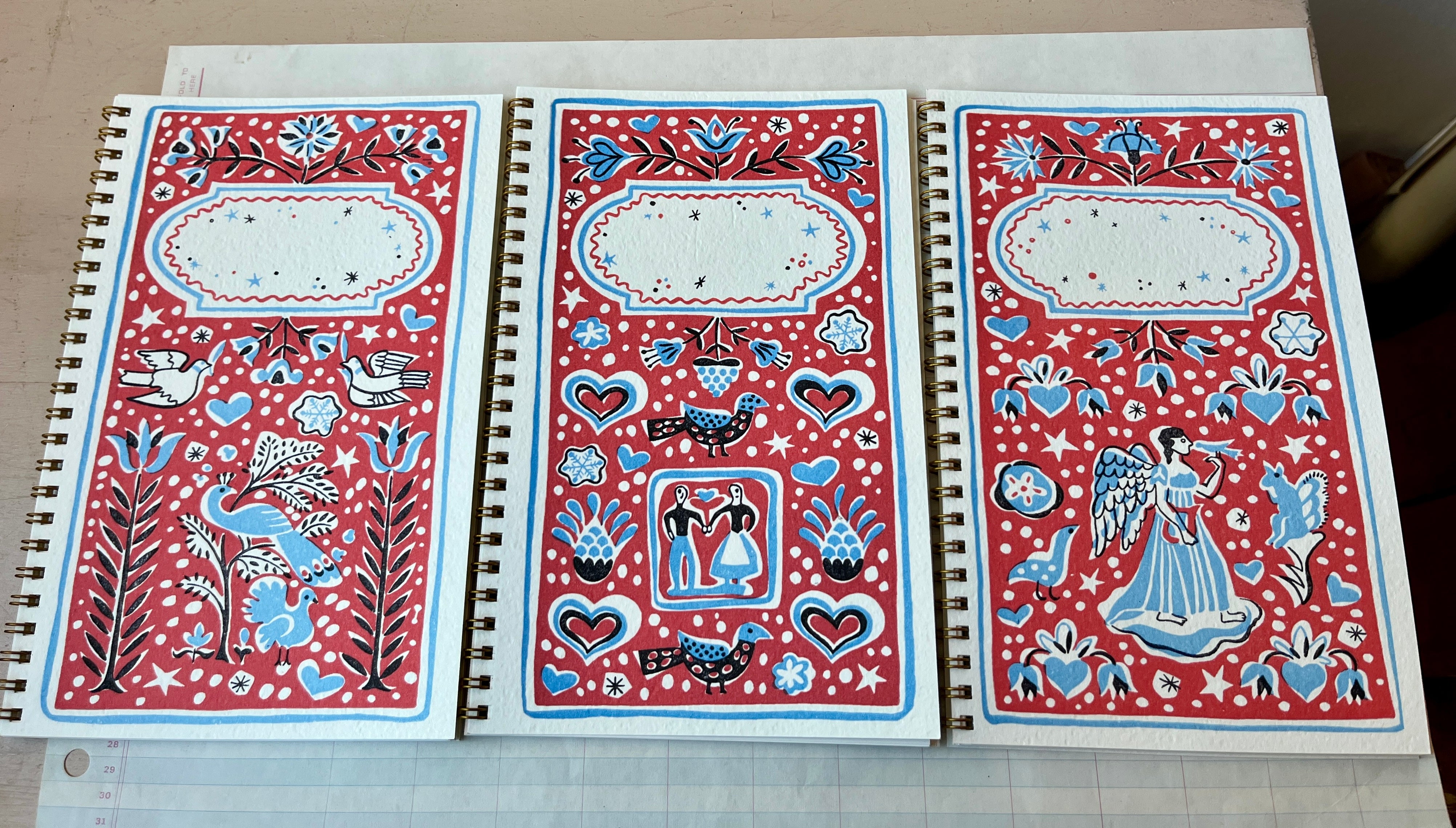 Vintage Cookbook Series 2 Notebooks