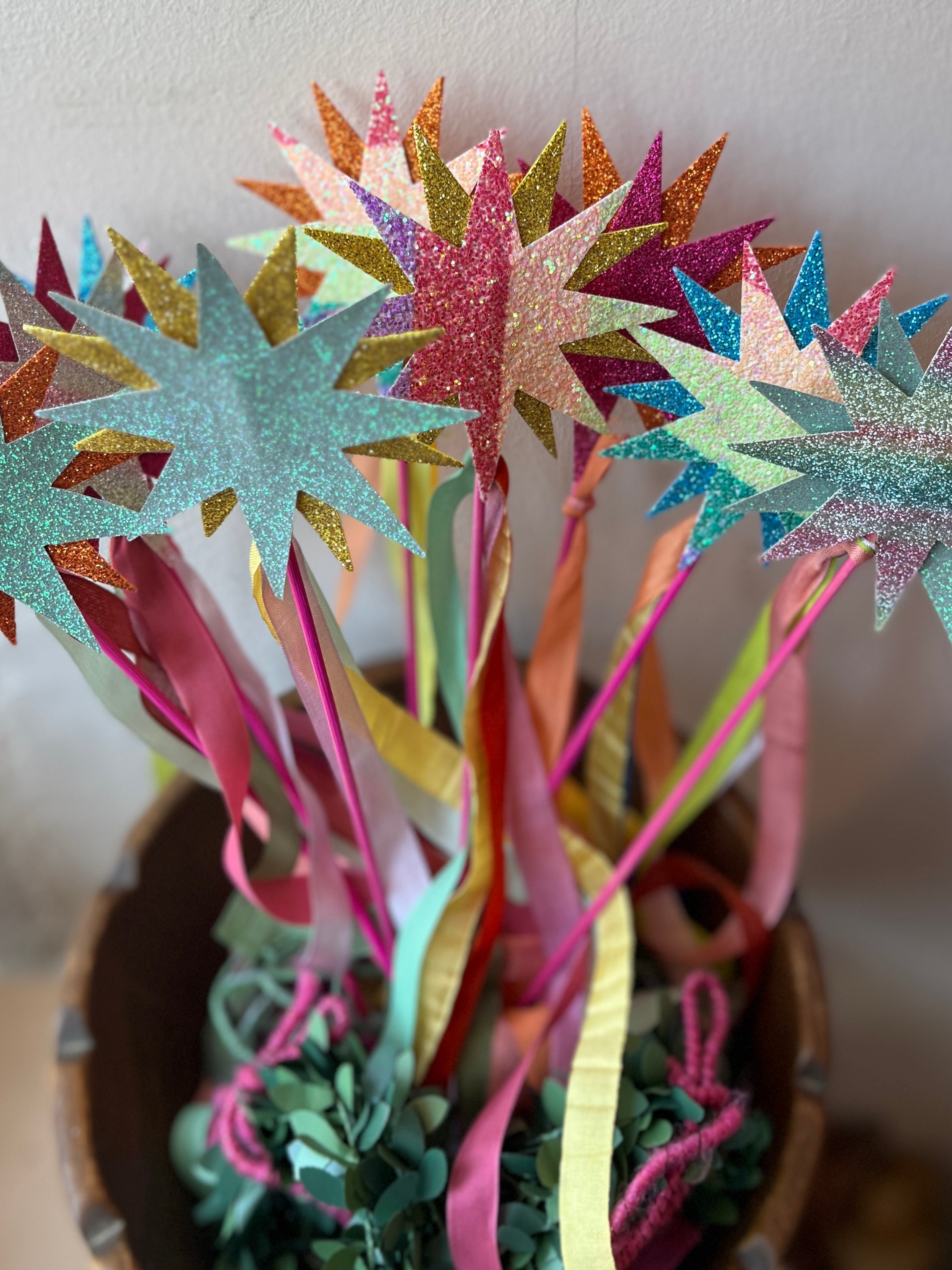 Happy and Gay Ribbon Wands