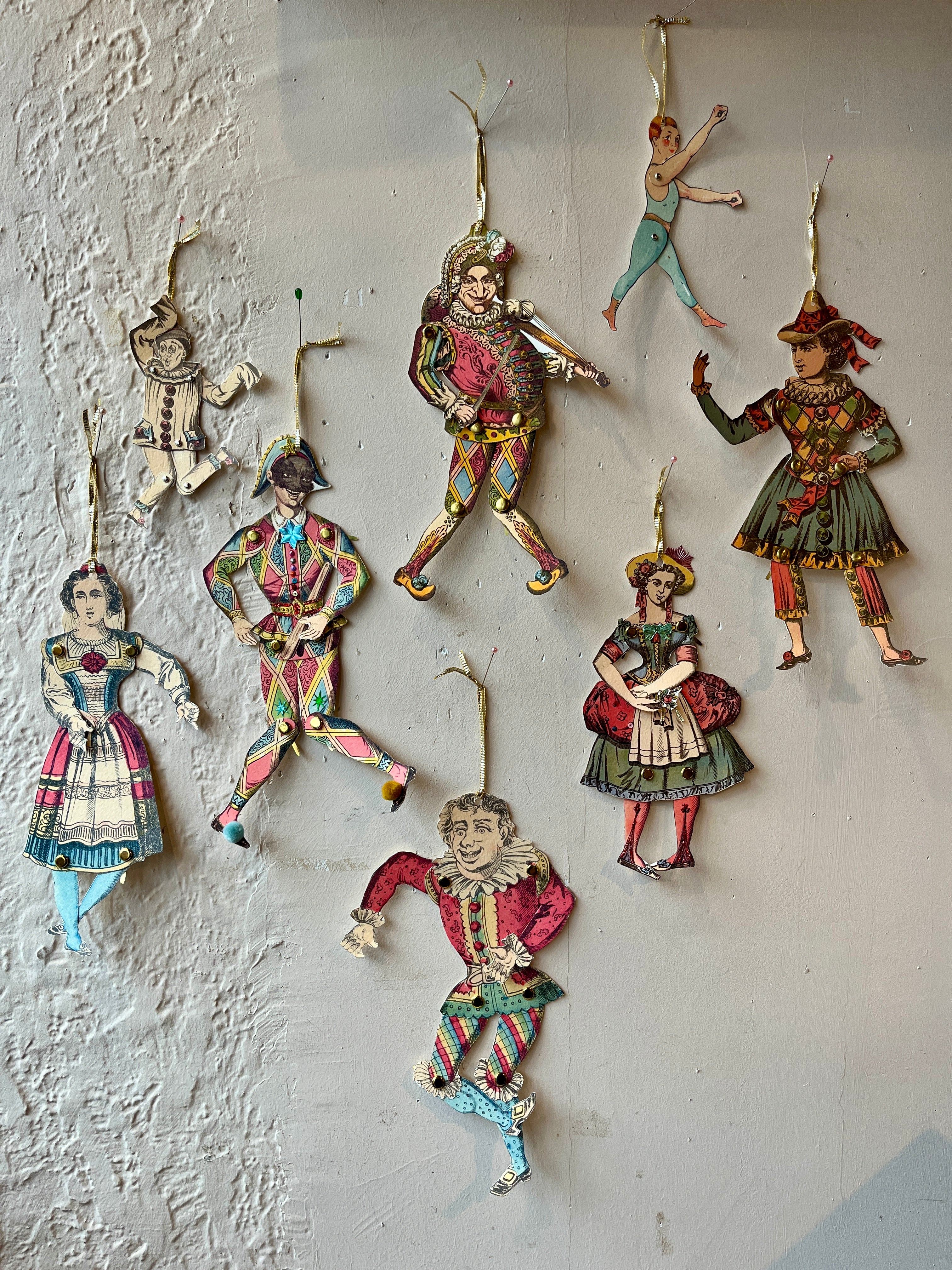 Articulated Paper Puppets