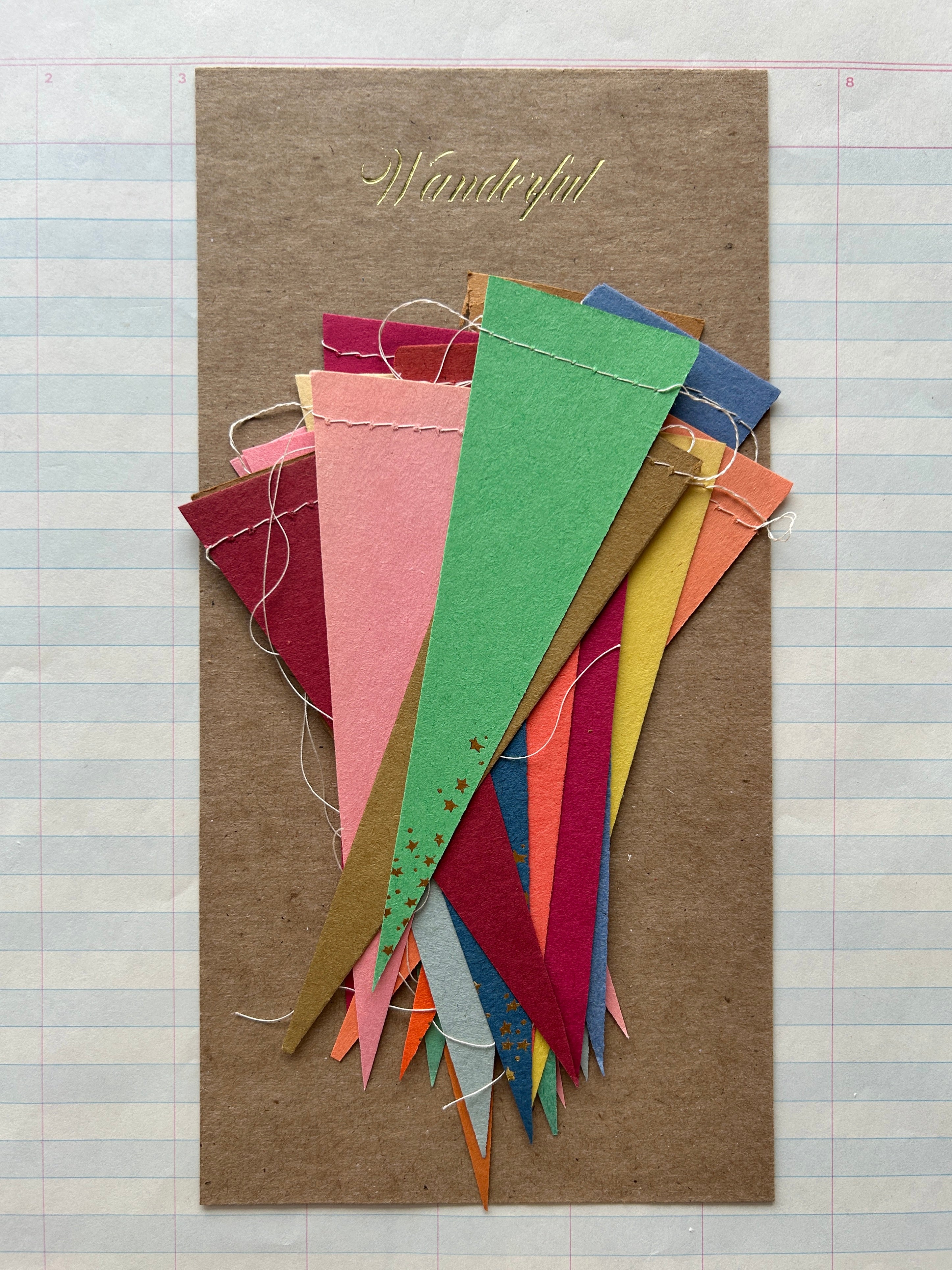 Wanderful Pennant Garland