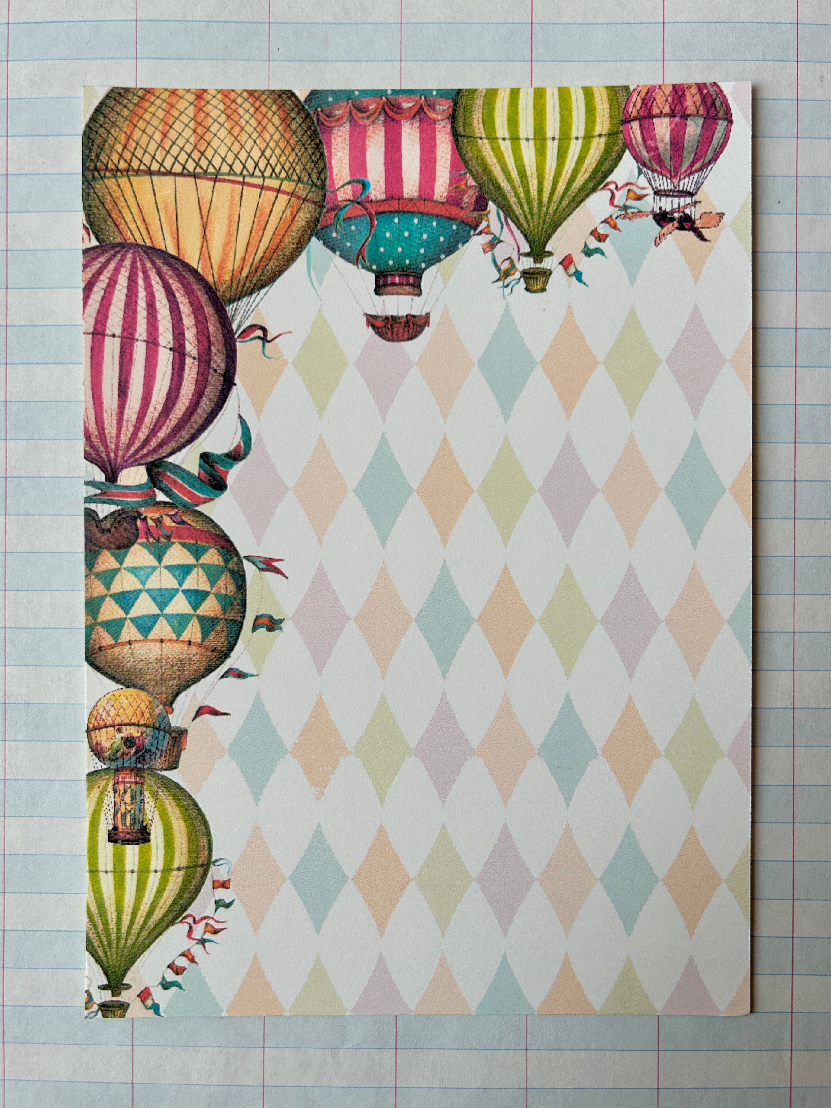 Up Up and Away Stationery Set