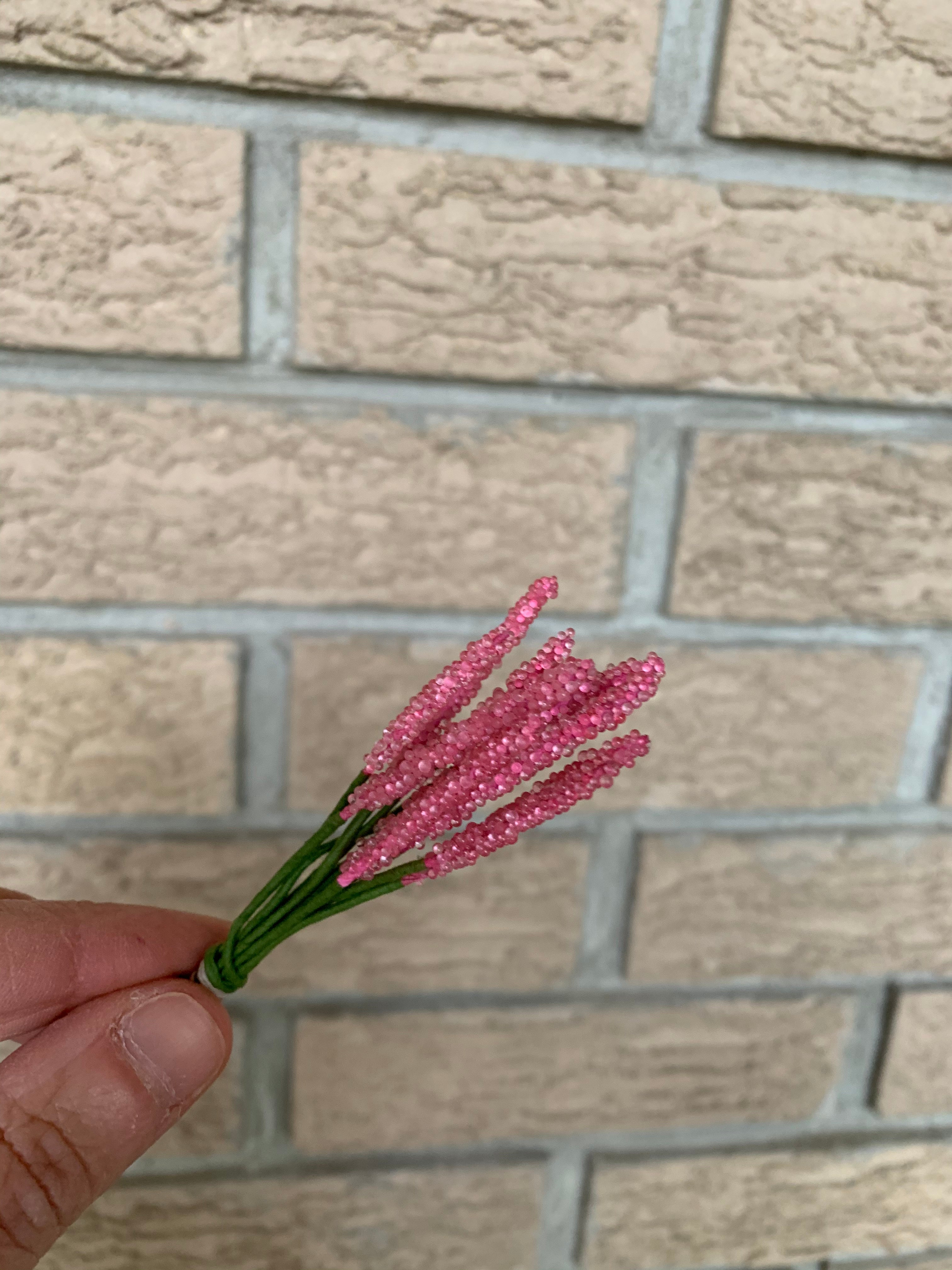 Vintage Sugared Berries and Stamen