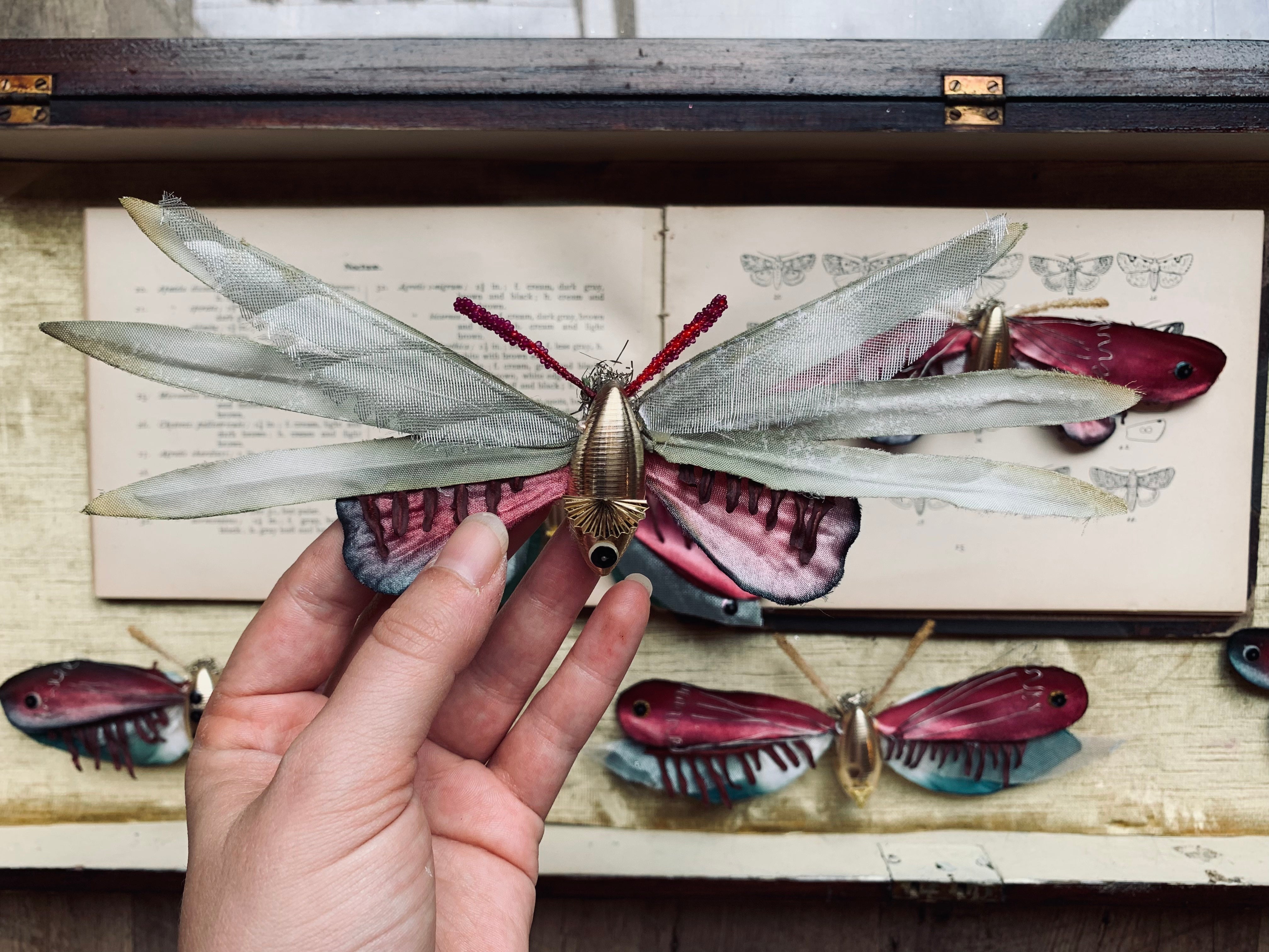 Parcel Handmade Moth Pins