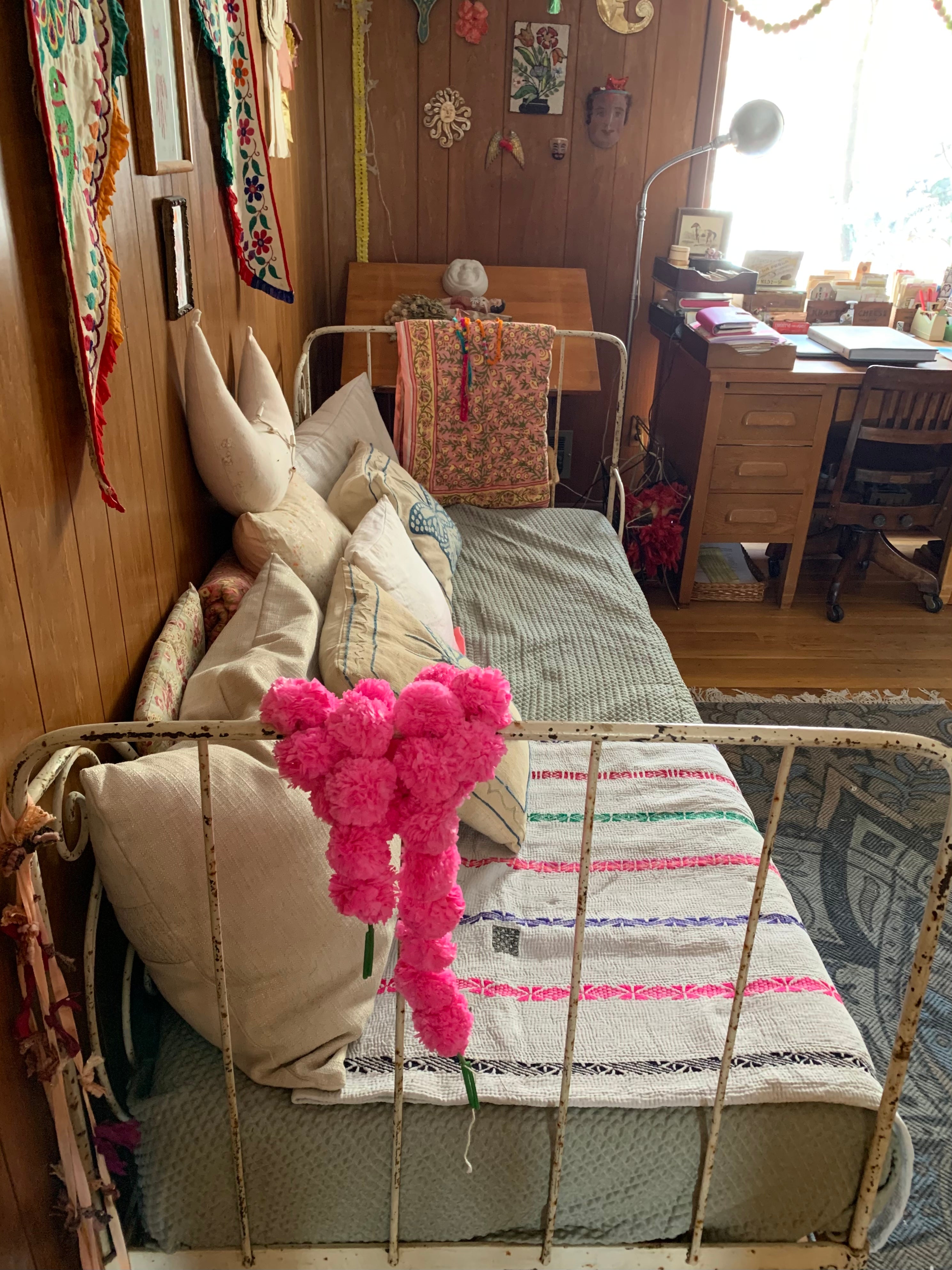 Fluffy PomPom Garland
