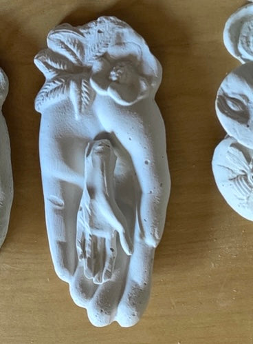 {Put Your Tiny Hand in Mine} Plaster Hand