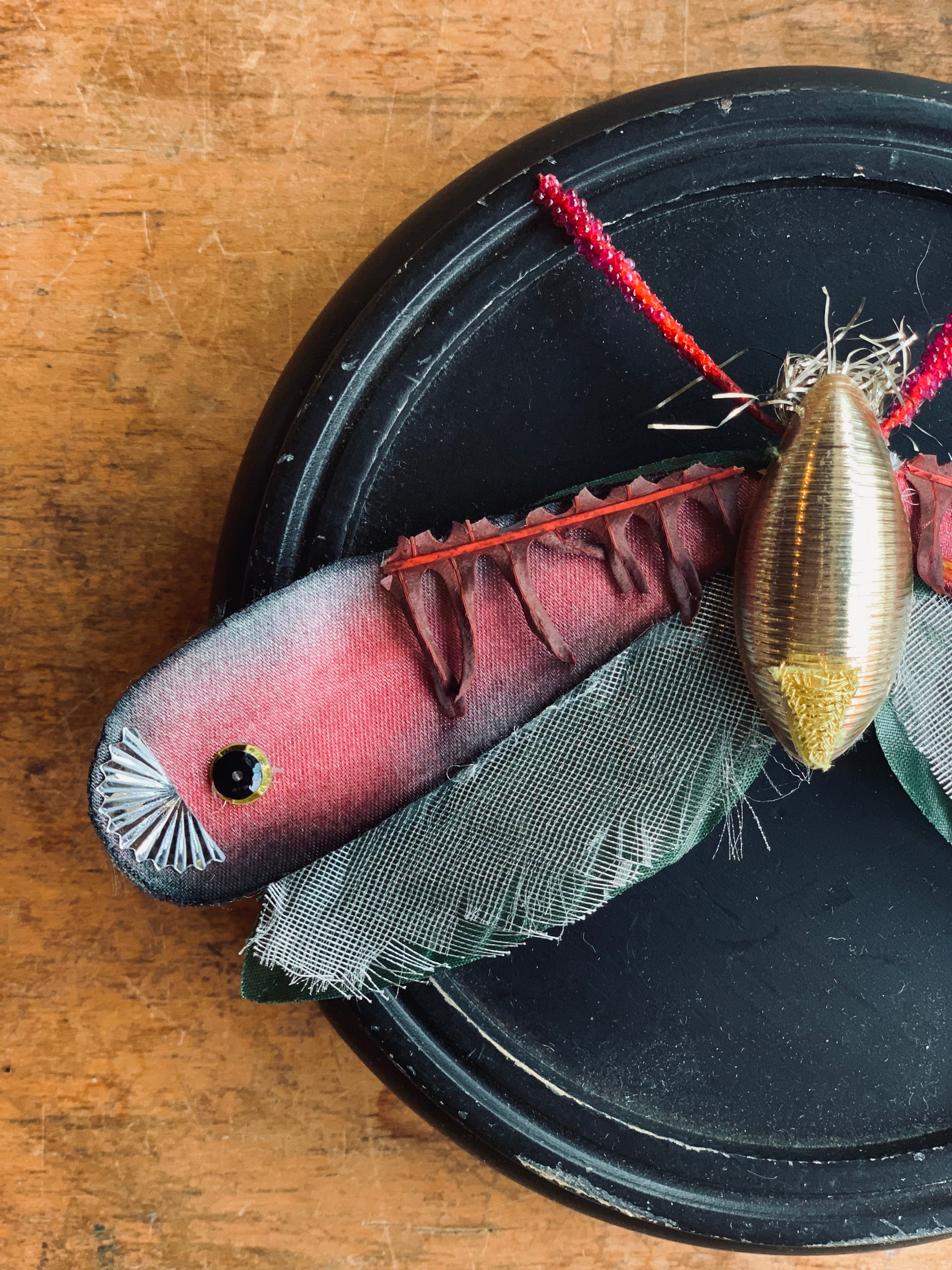 Parcel Handmade Moth Pins