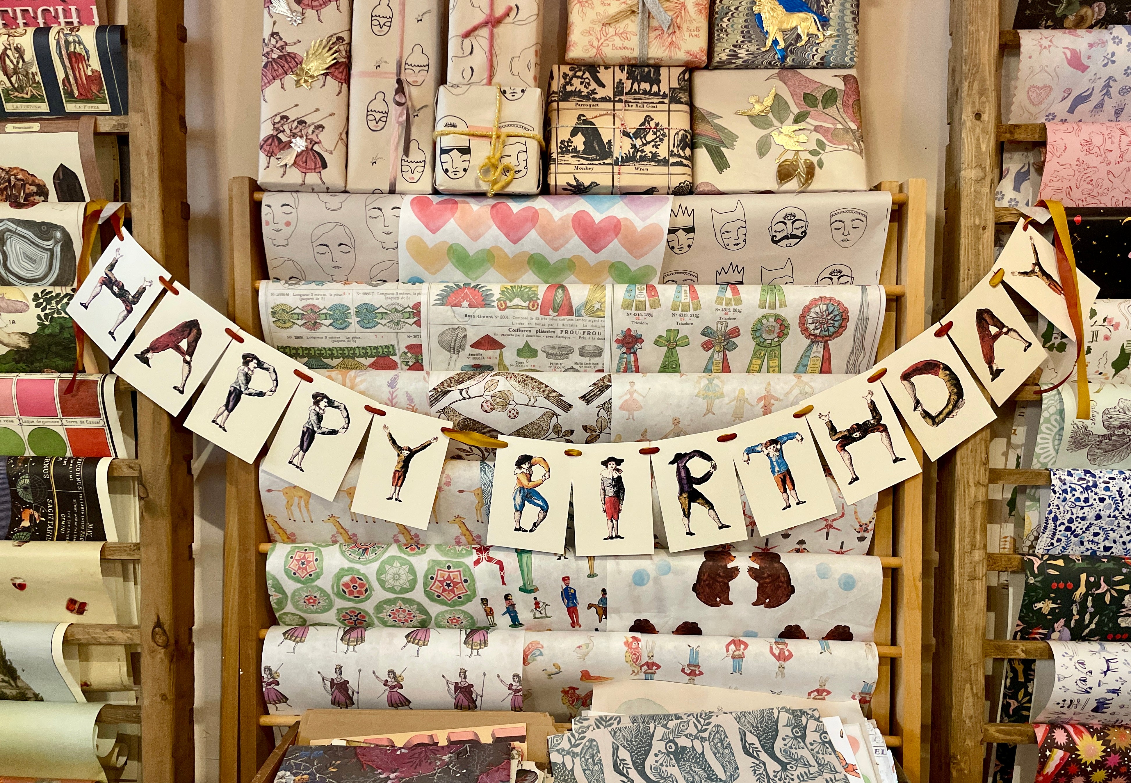 Happy Birthday Posture Banner