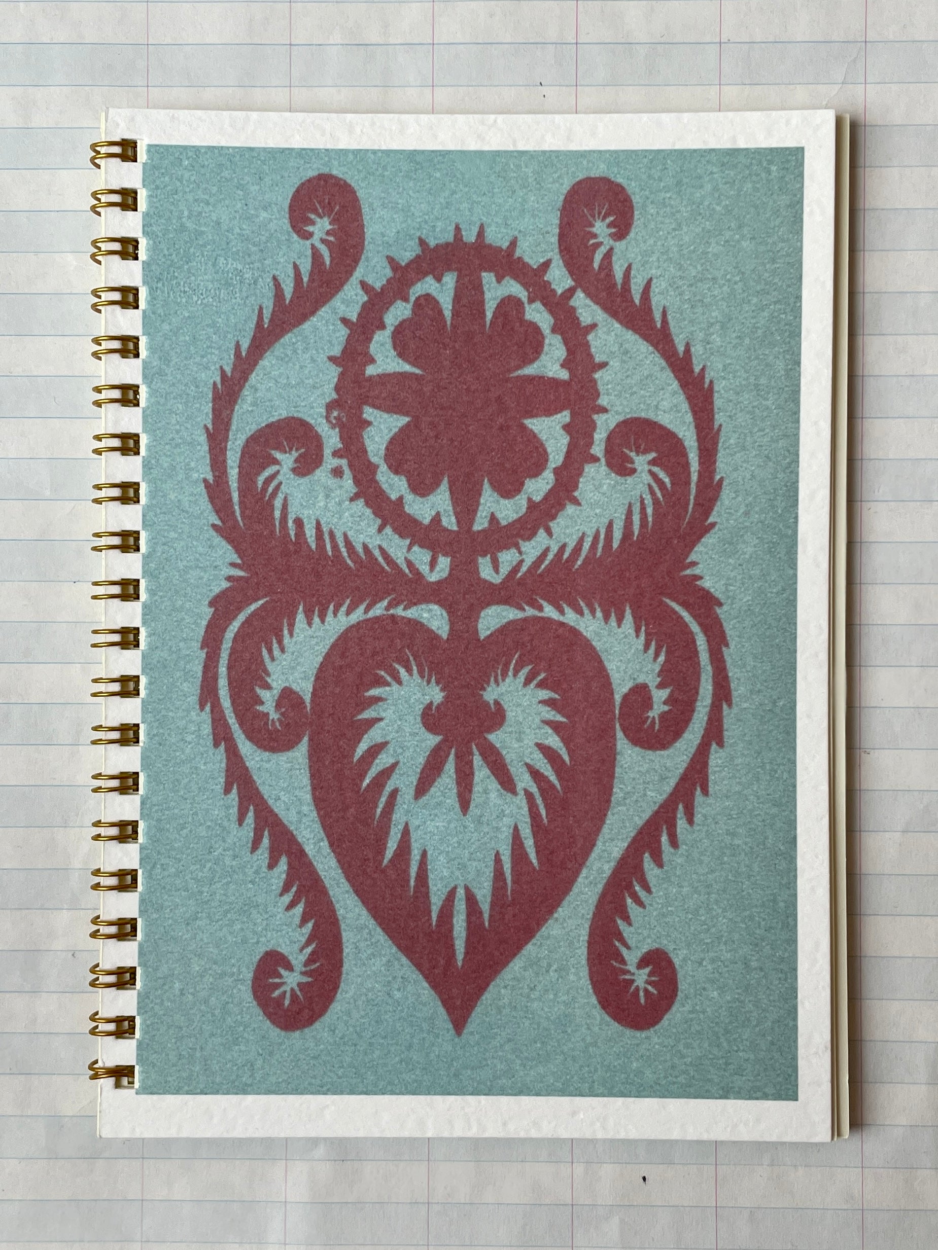 Papercut Flower Notebooks