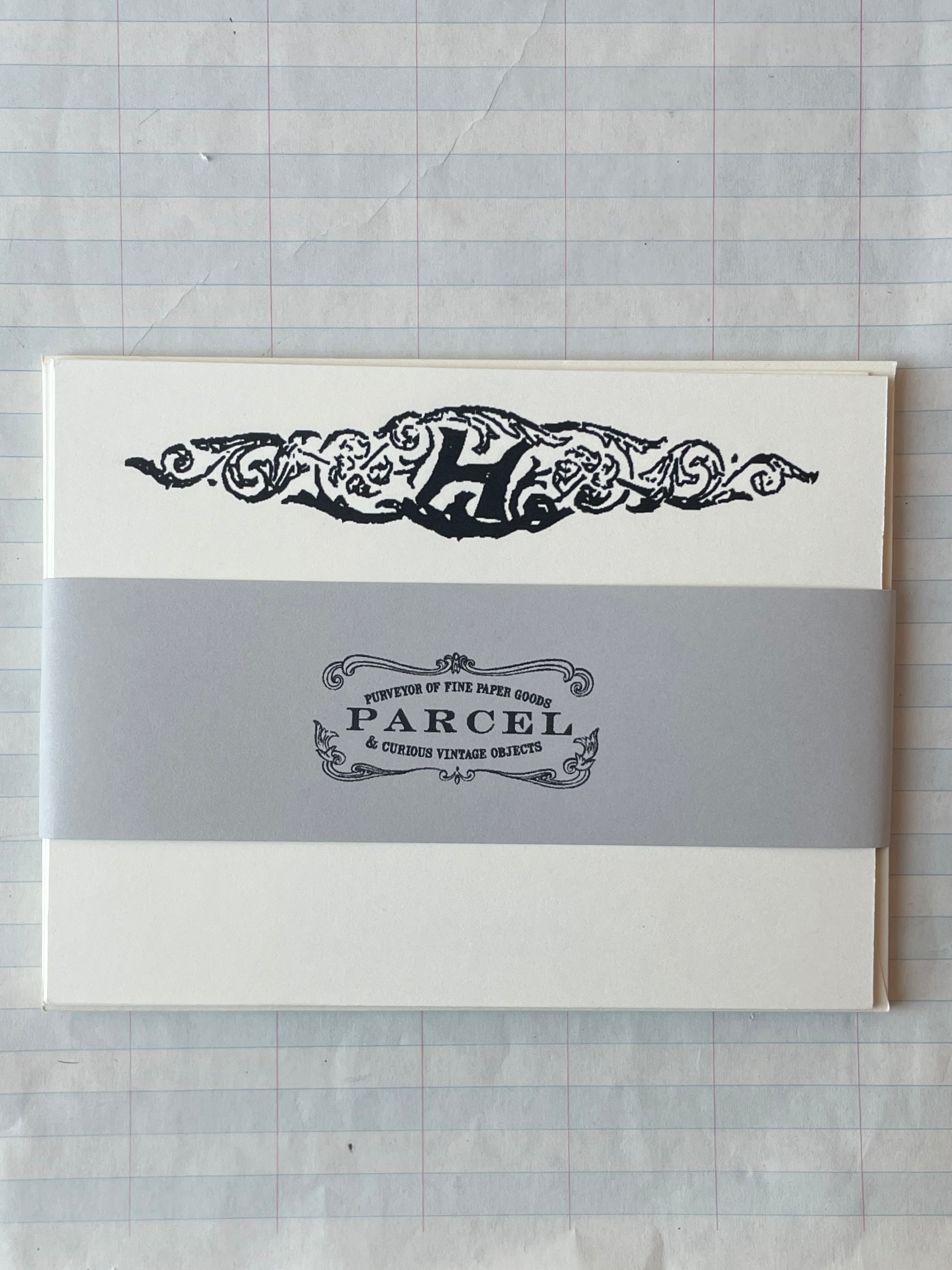 Nouveau Monogram Notecards