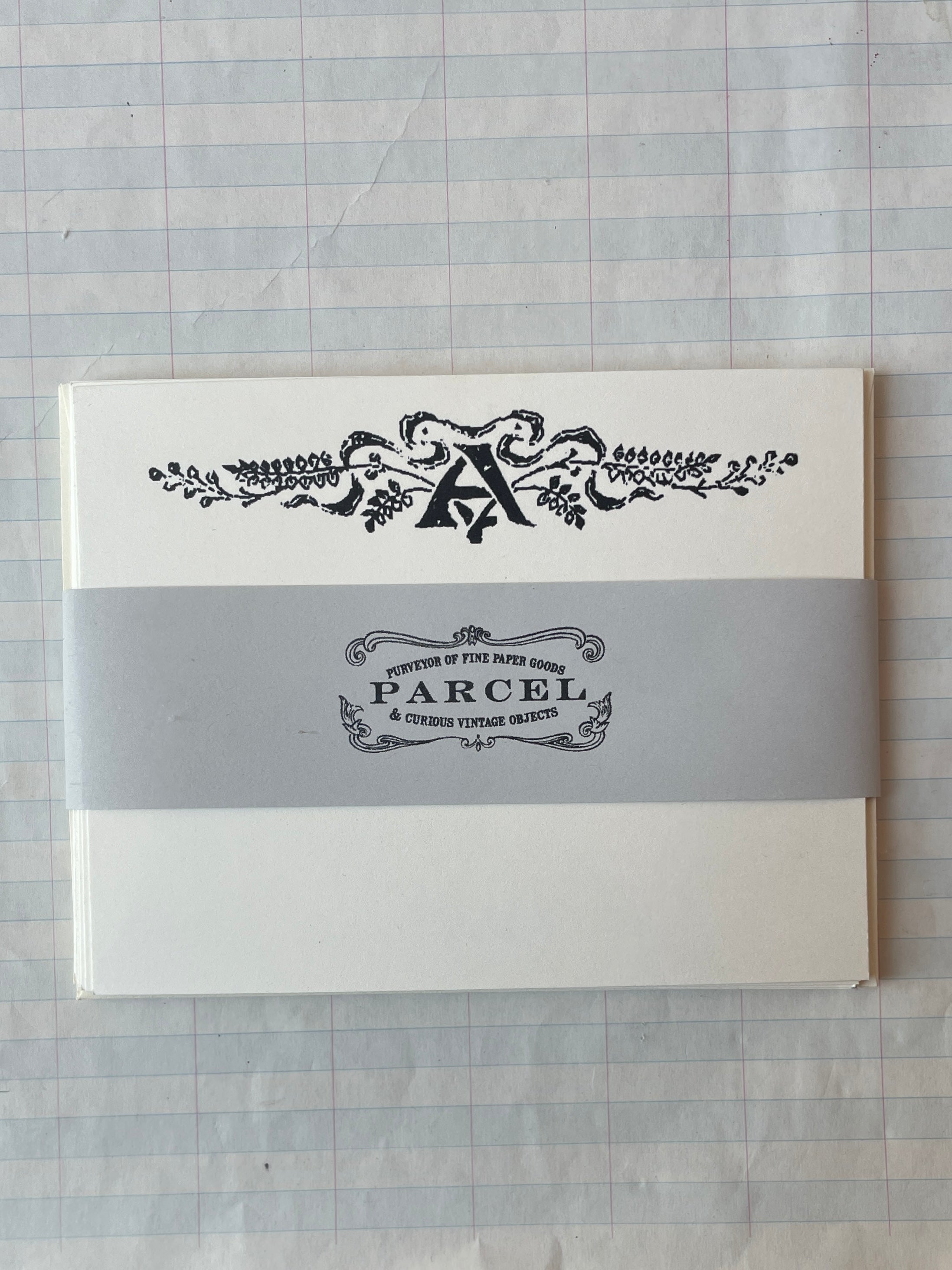 Nouveau Monogram Notecards