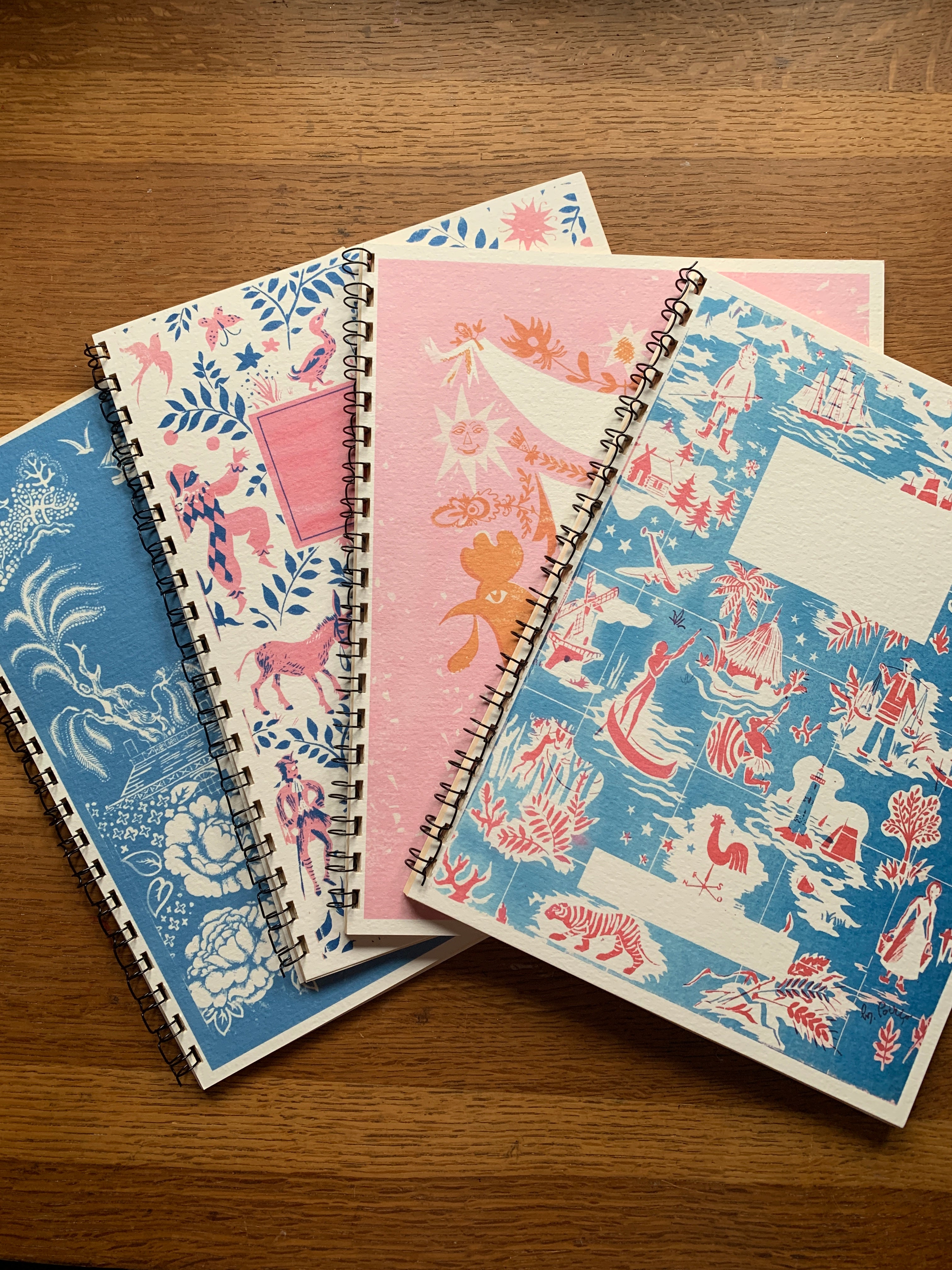 French Storybook Notebooks
