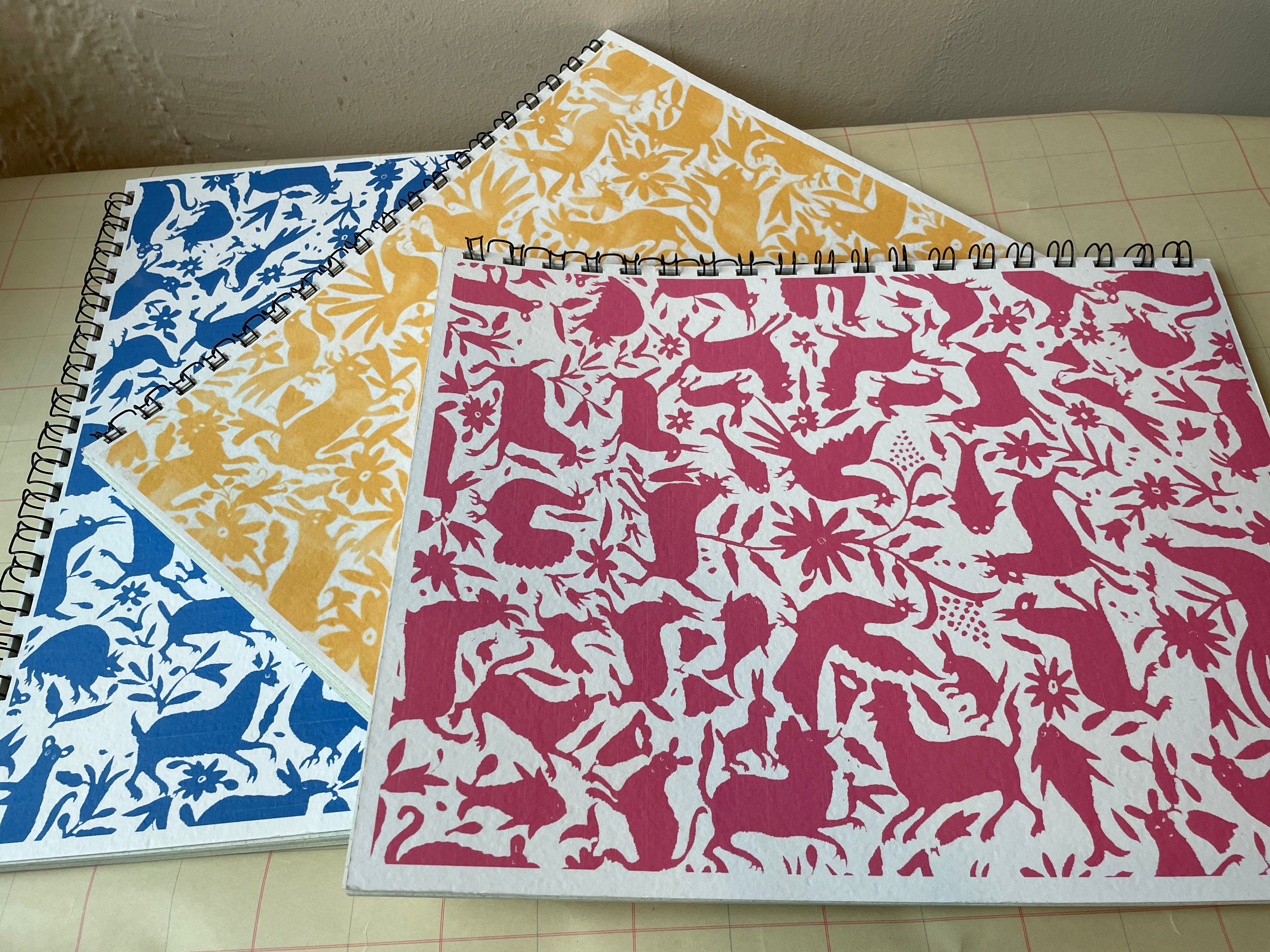Otomi Print Parcel Notebooks