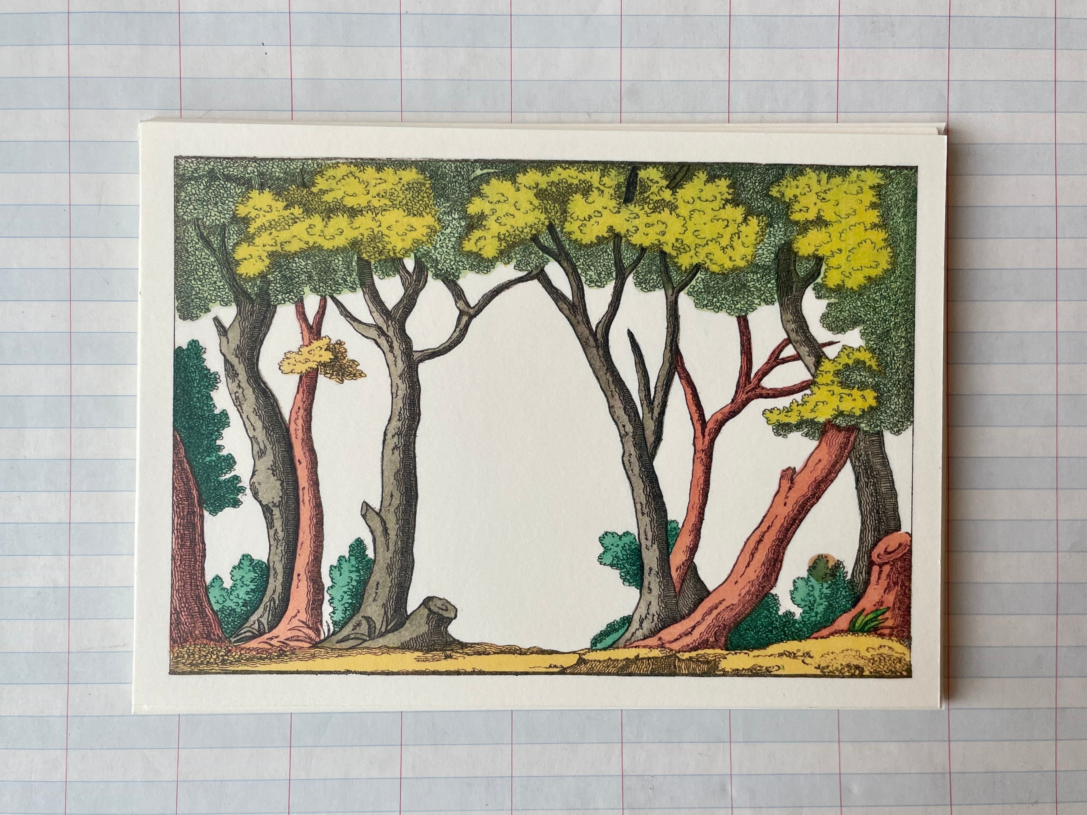 Through the Trees Stationery