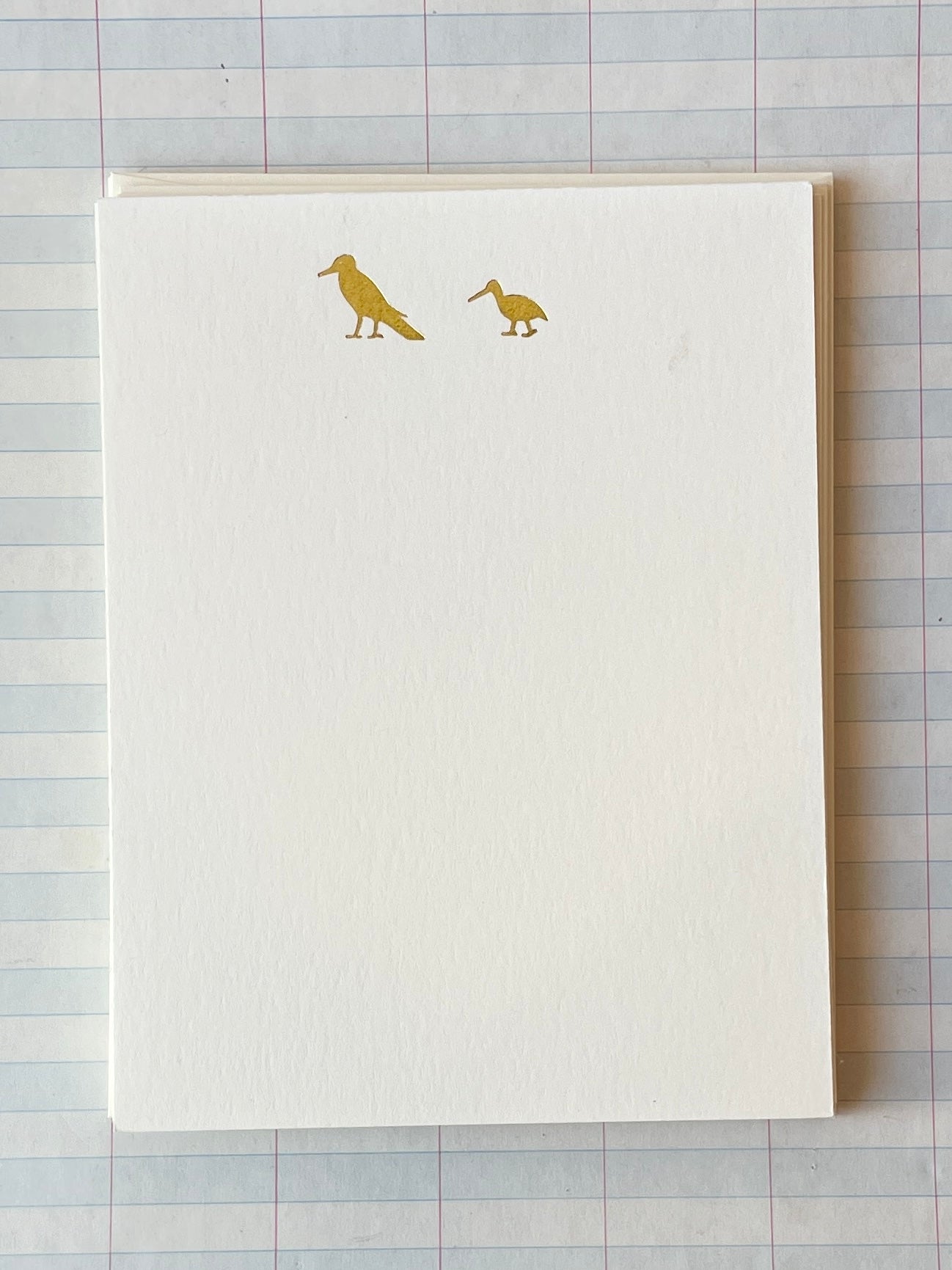 Big Bird, Little Bird Foil Pressed Stationery Set - PARCEL