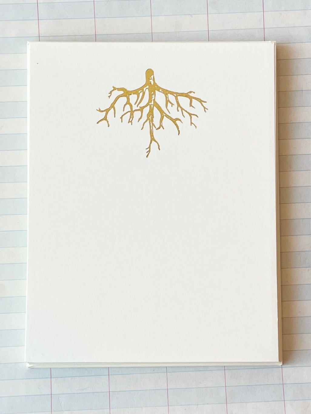 Roots Foil Pressed Stationery Set - PARCEL