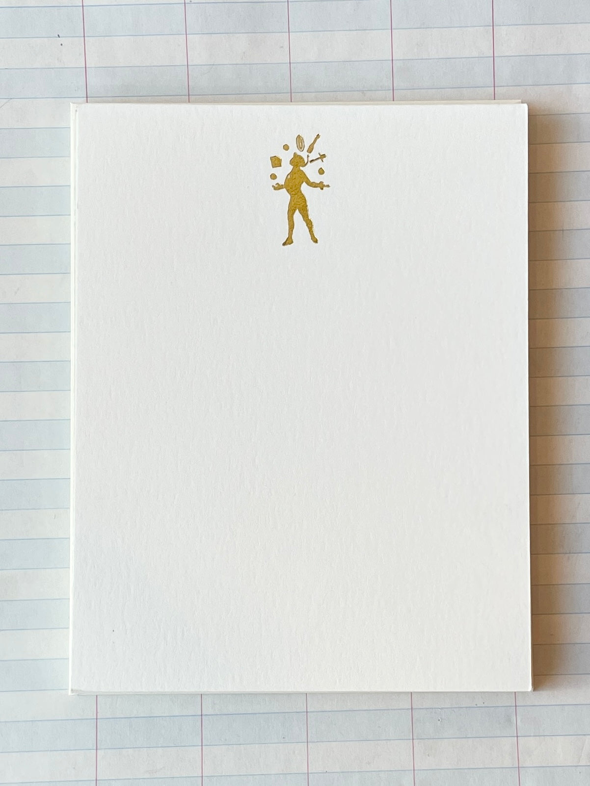 Juggler Foil Pressed Stationery