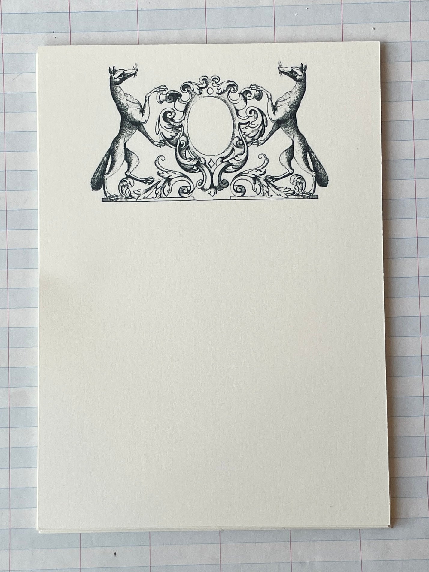 Regal Crests Printed Stationery