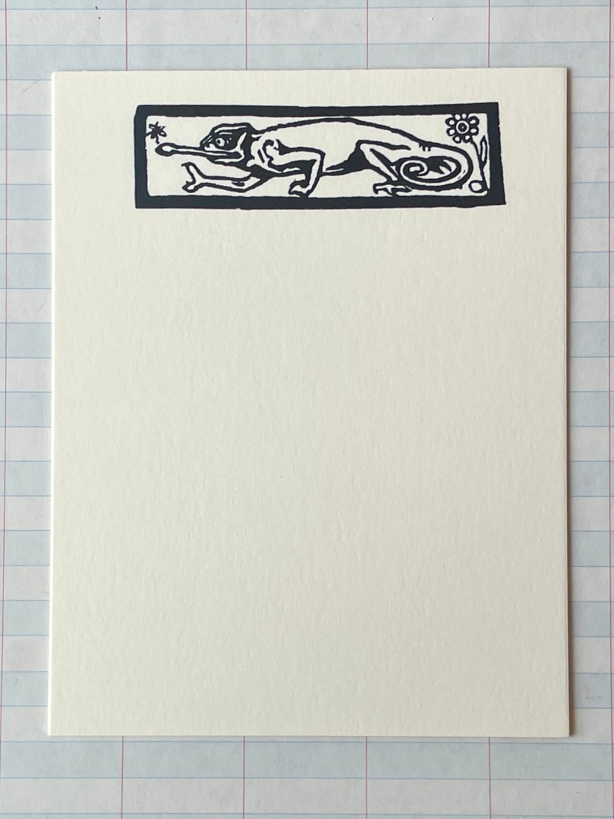 Quaint Woodcut Notecards