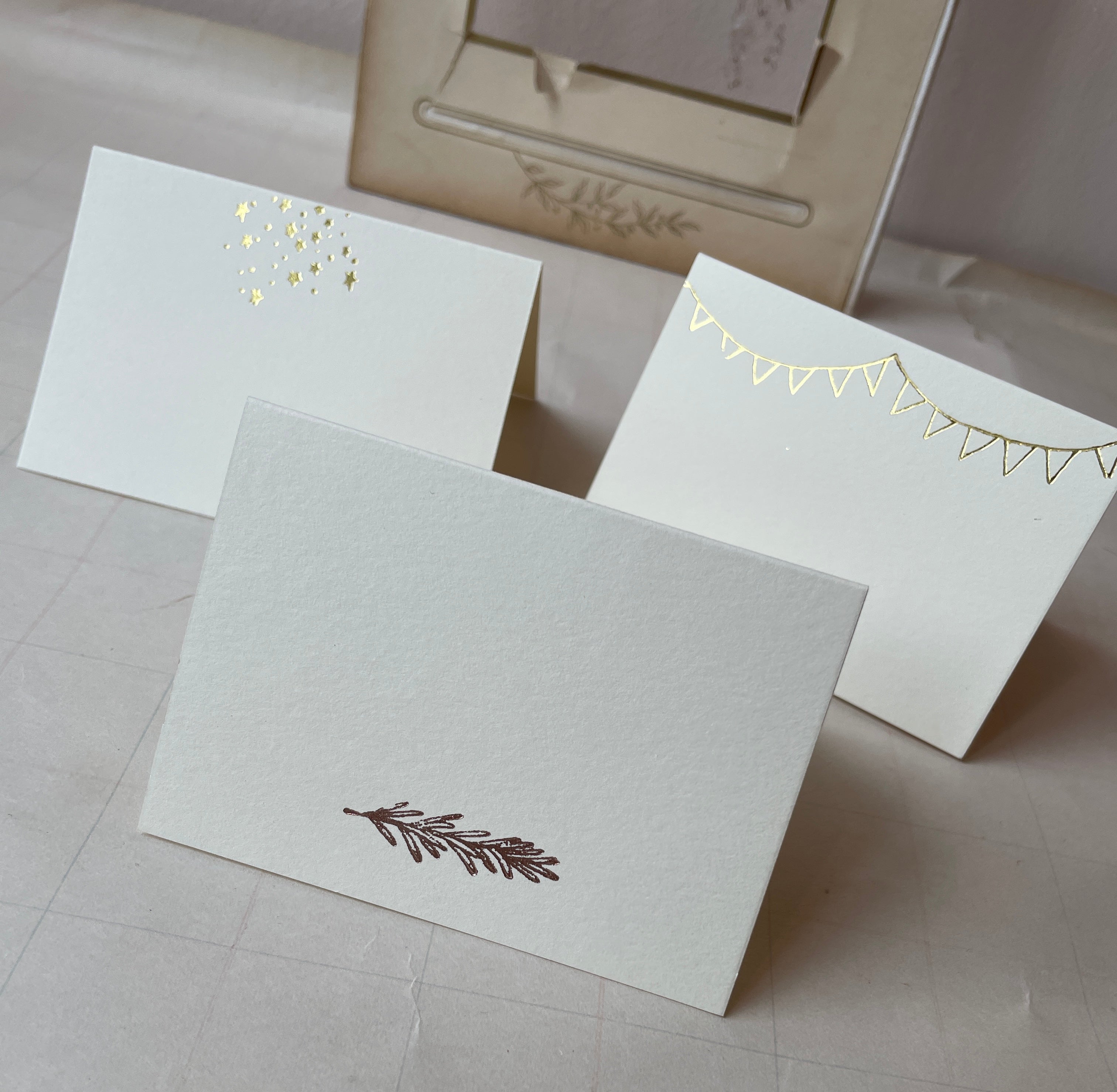 Foil-Pressed Placecards