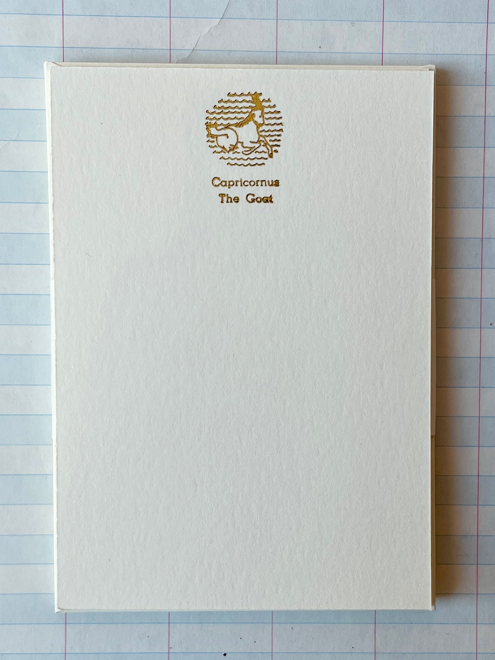 Zodiac Foil-pressed Notecards