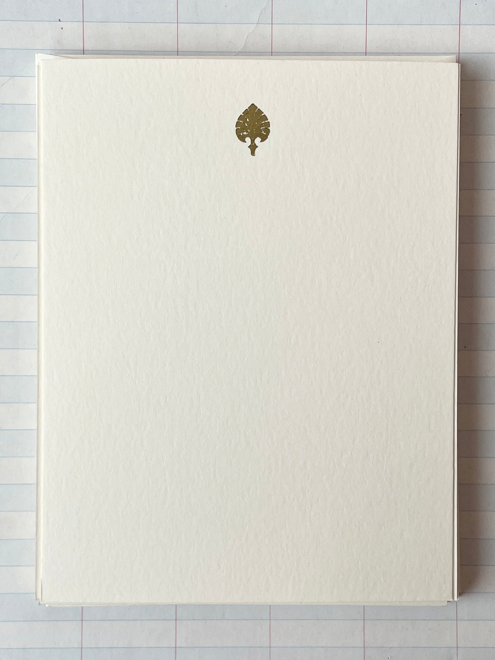Little Fan Foil-pressed Notecards