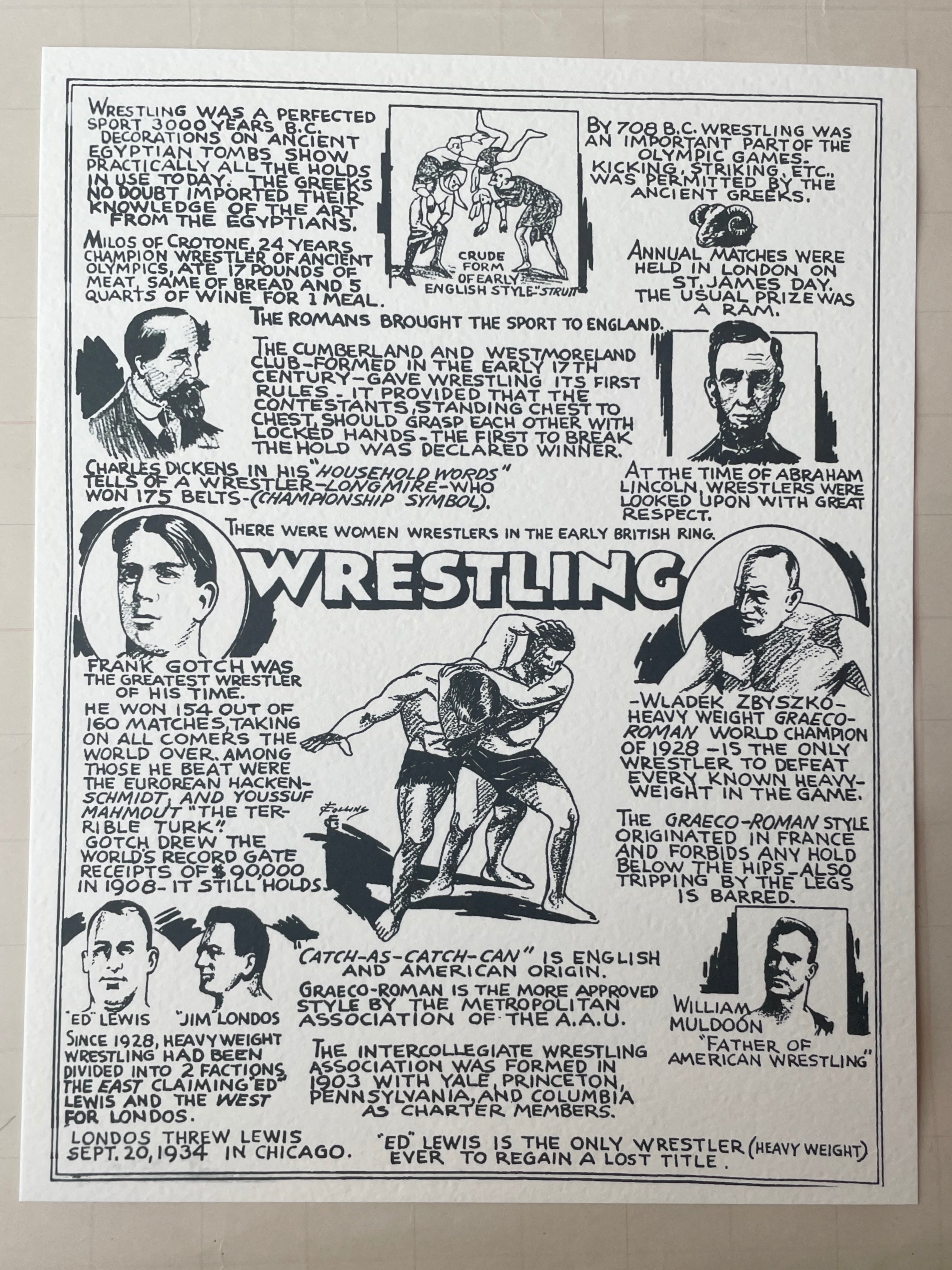 Vintage Sports Art Prints