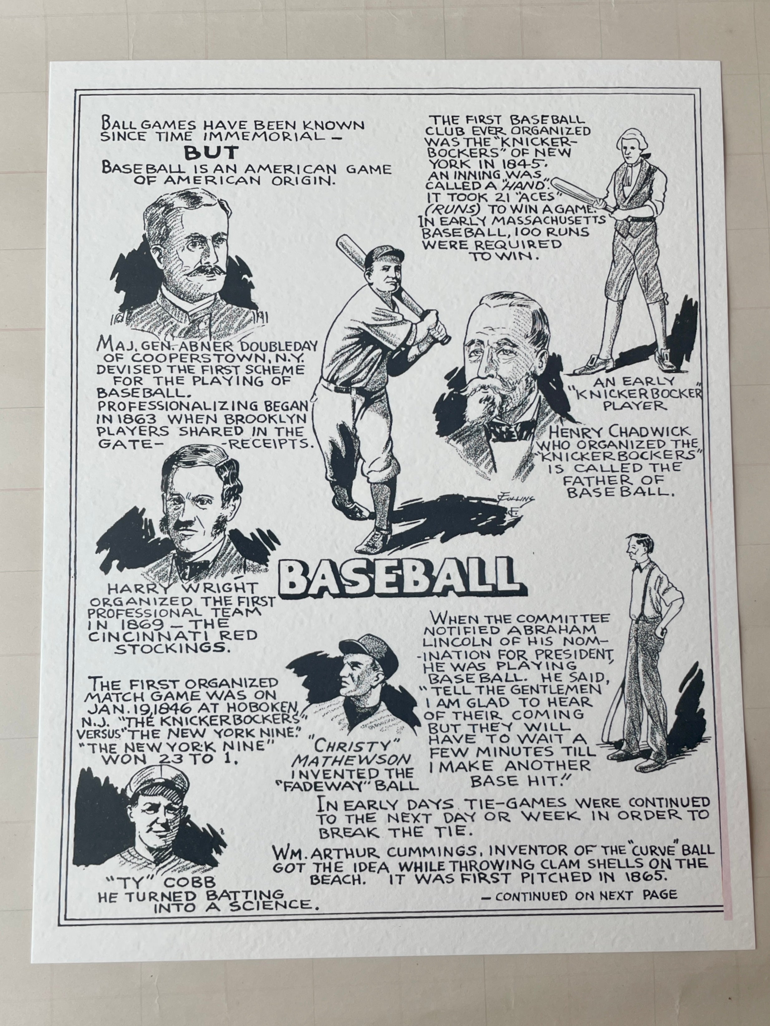 Vintage Sports Art Prints