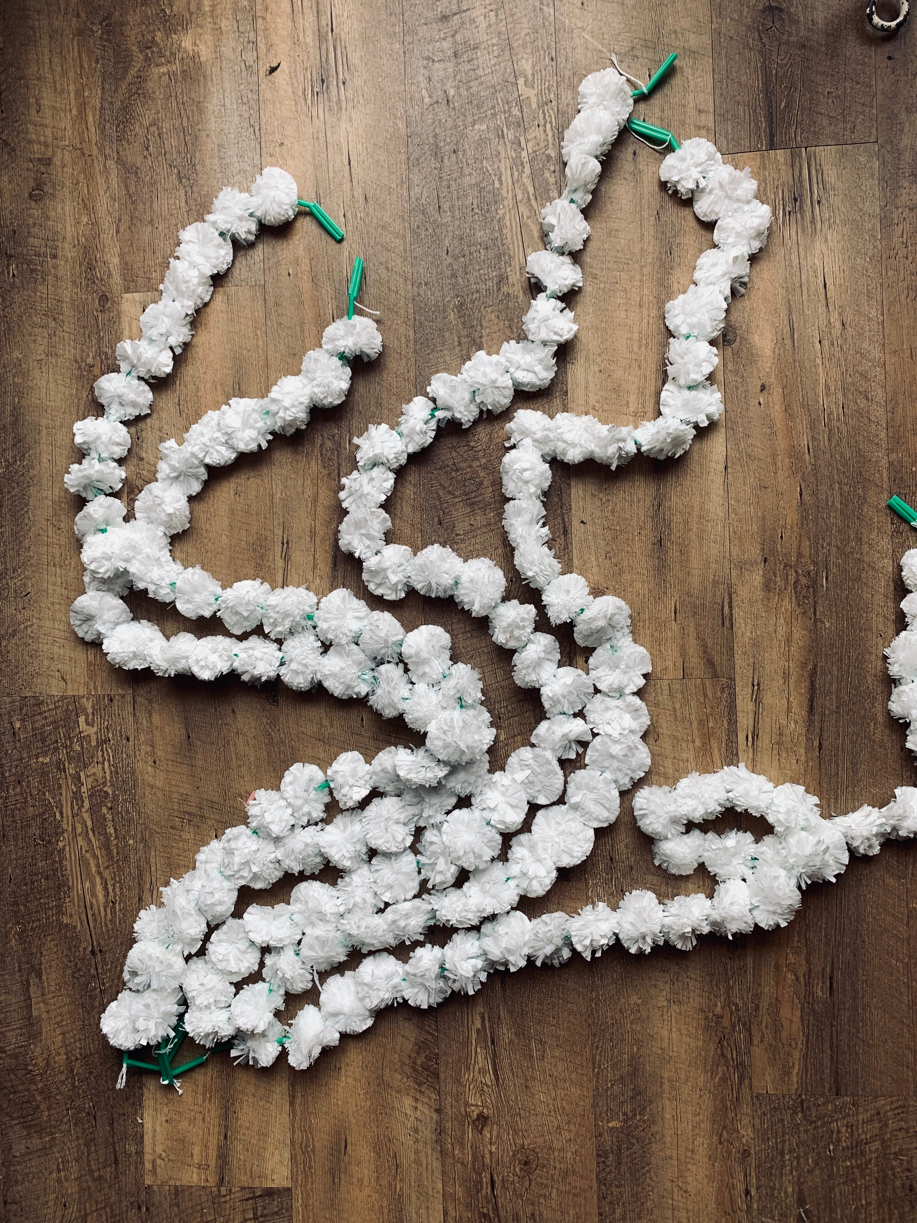 Fluffy PomPom Garland