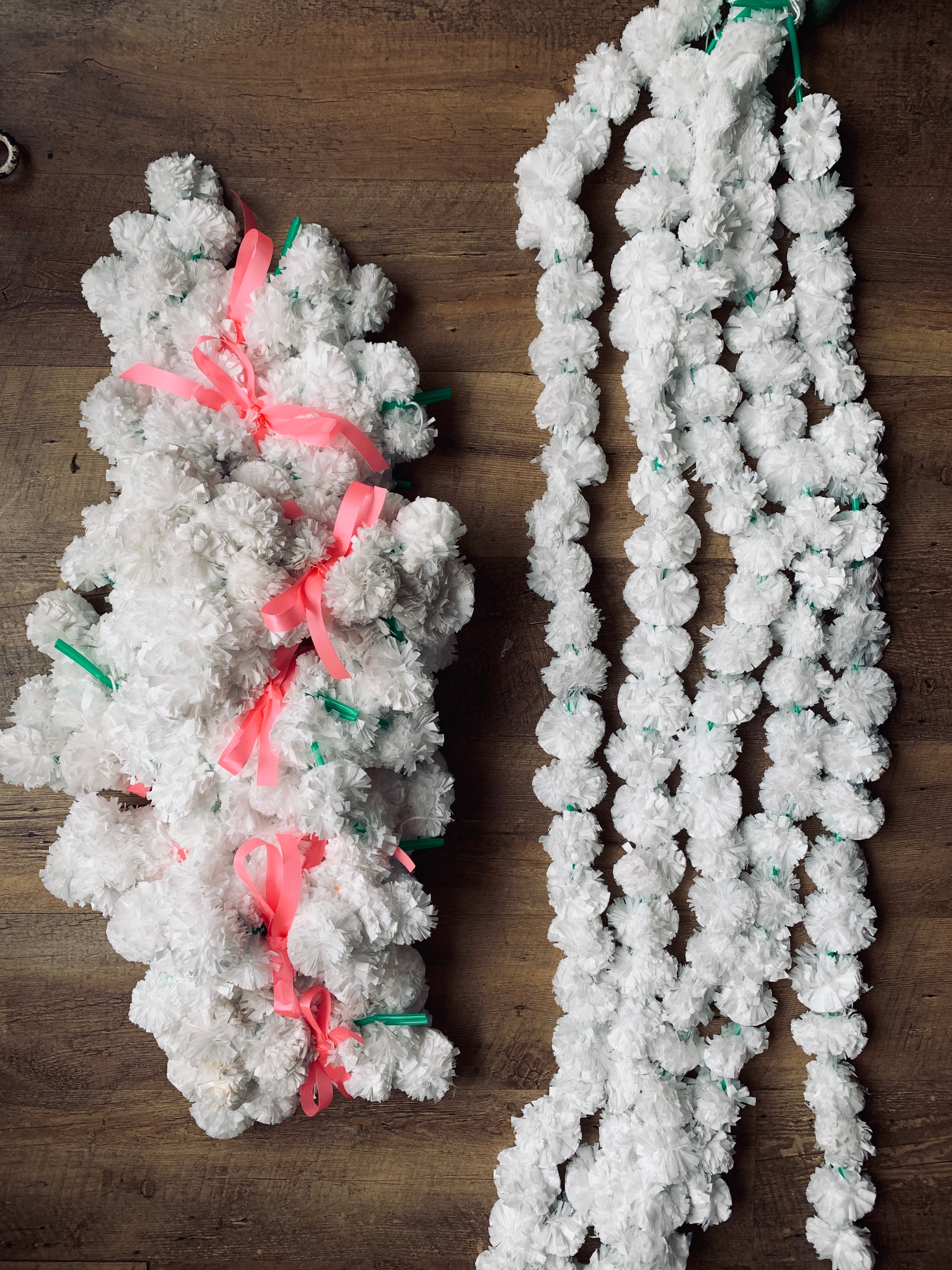Fluffy PomPom Garland