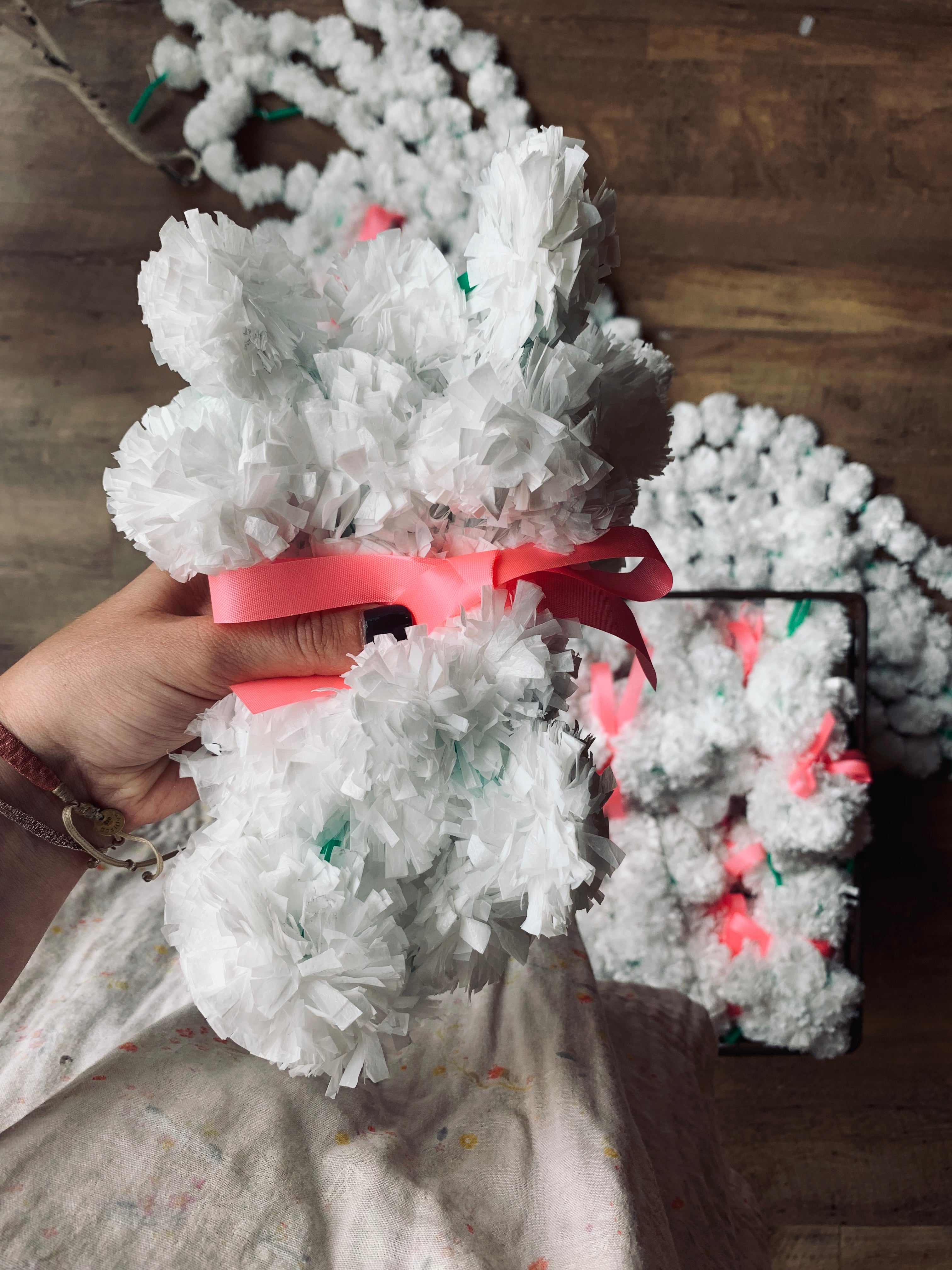 Fluffy PomPom Garland