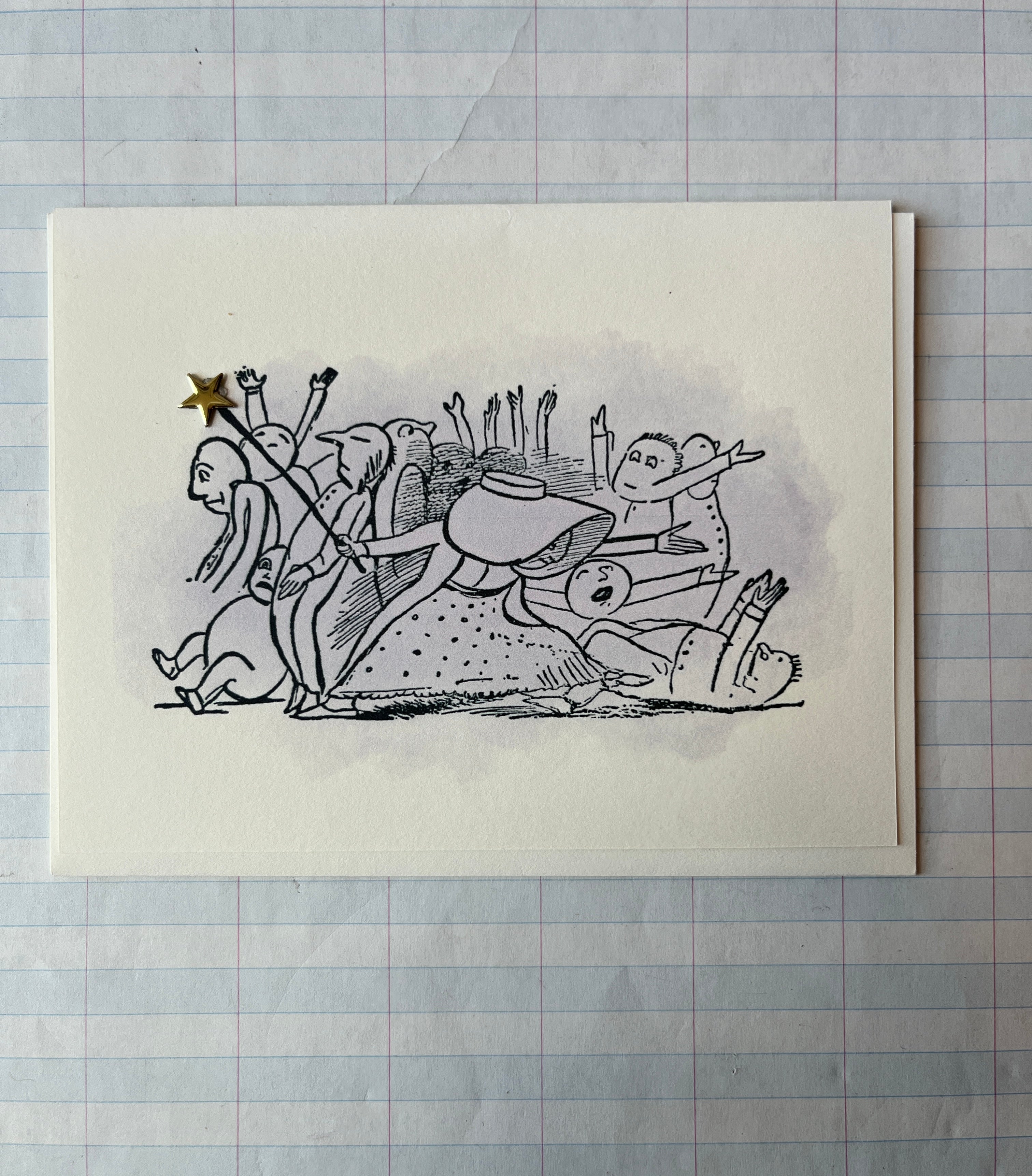 Nonsense Star Notecards