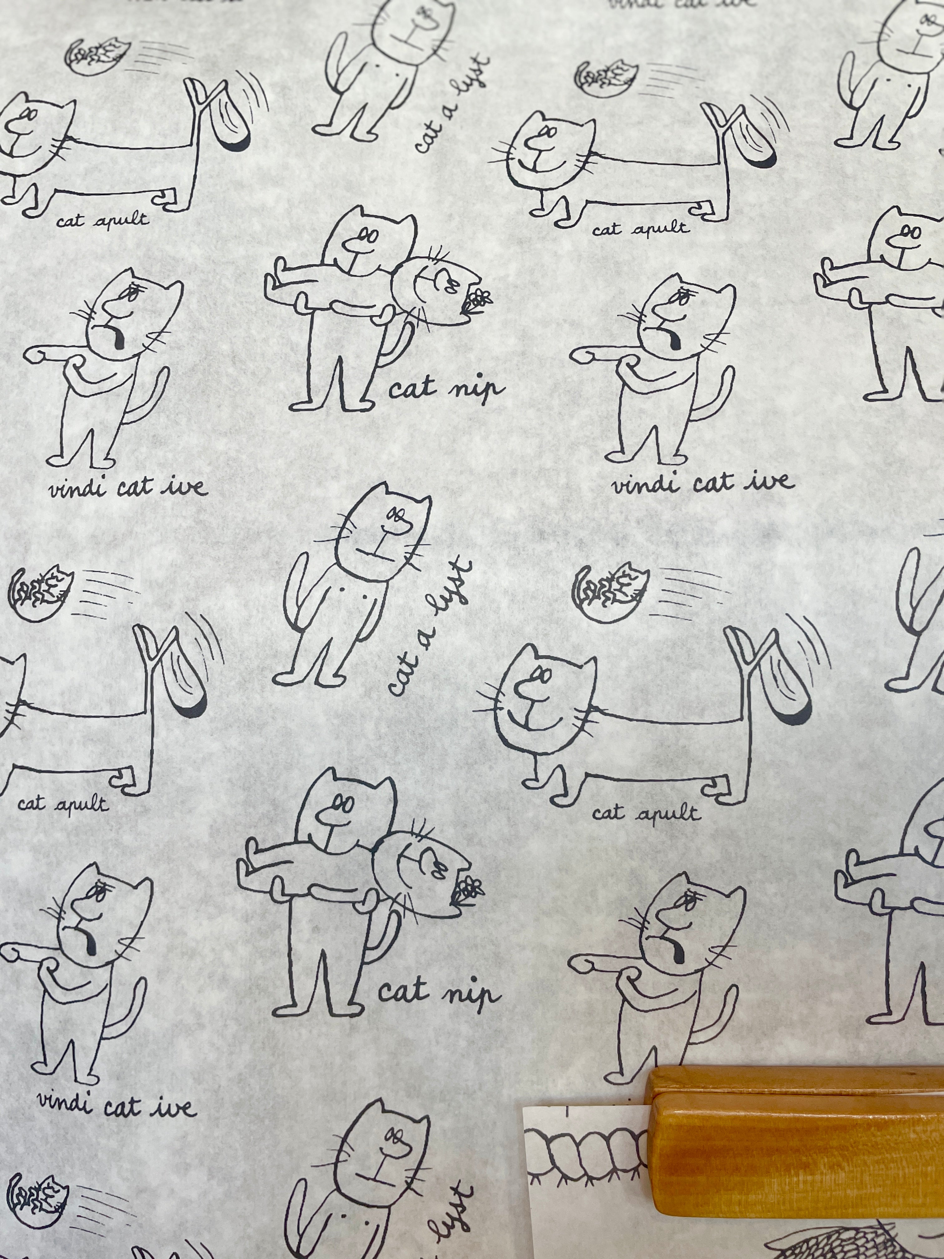 The Cats Pajamas Wrapping Paper Set