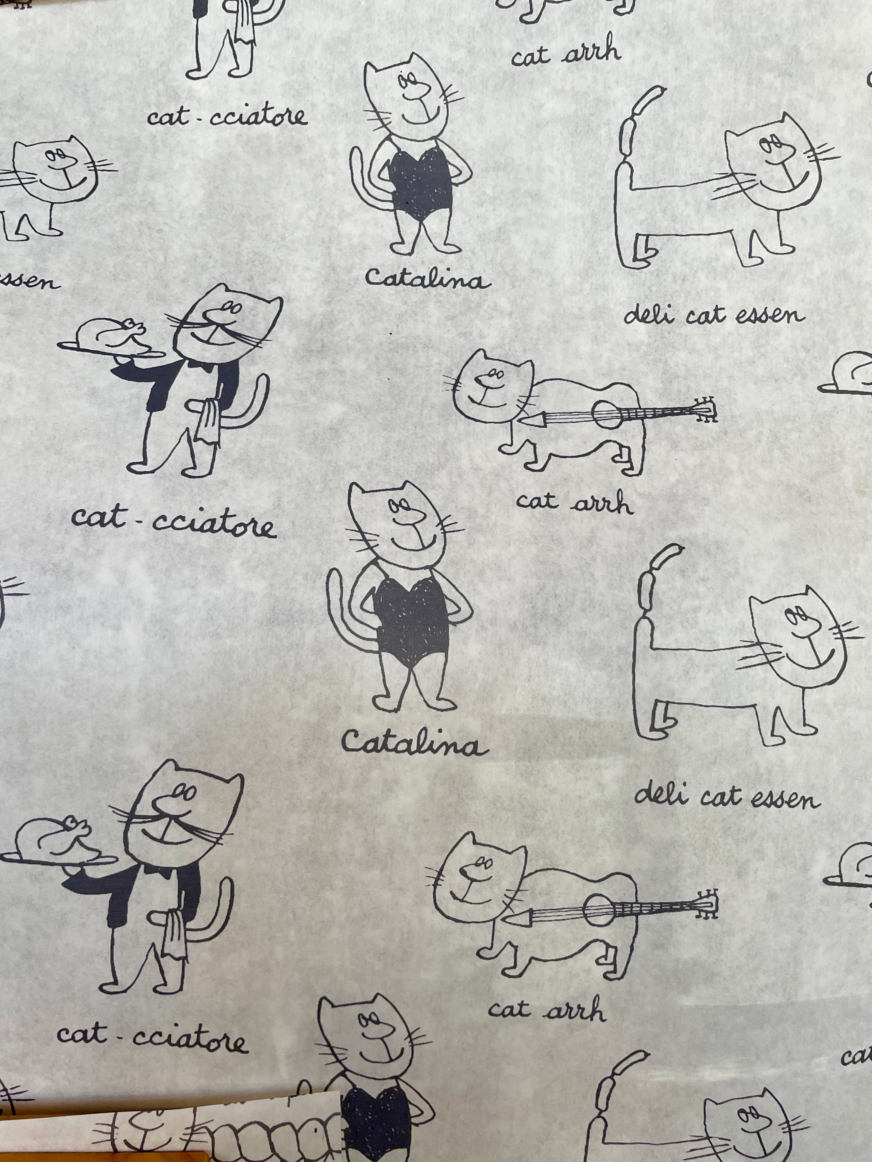 The Cats Pajamas Wrapping Paper Set