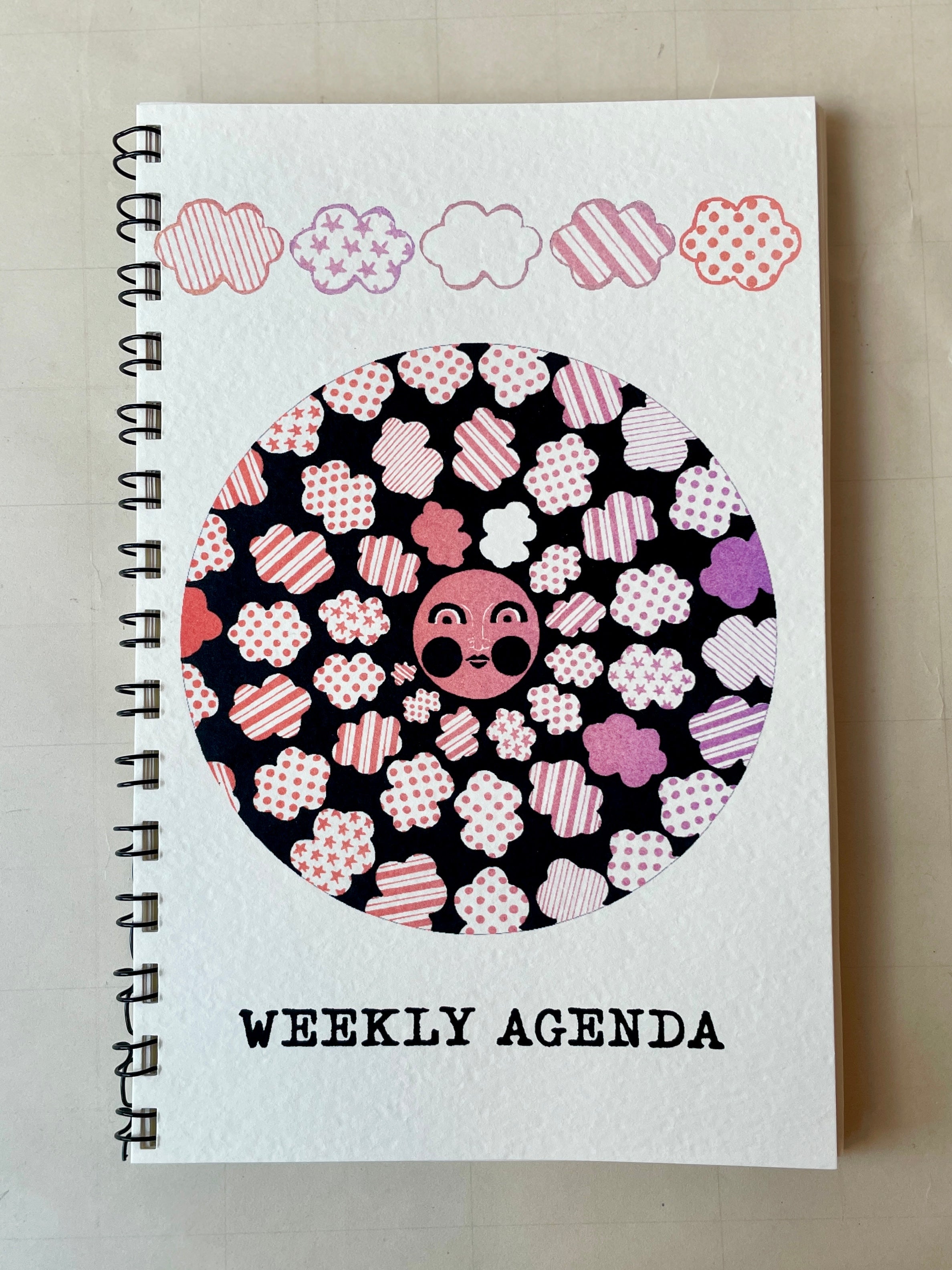 Perpetual Weekly Agenda Sun and Moon