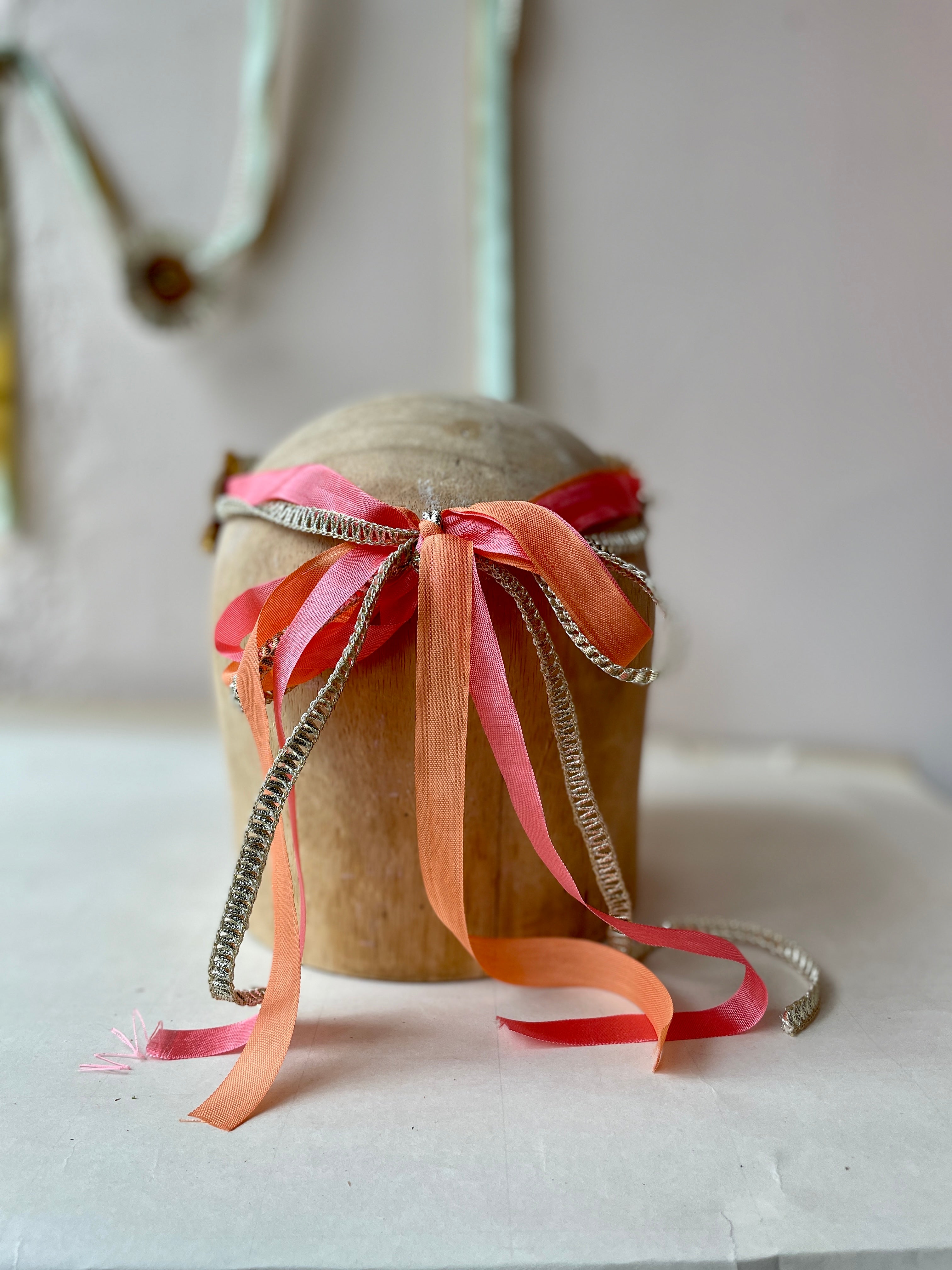 Ribbon Rosette Headress