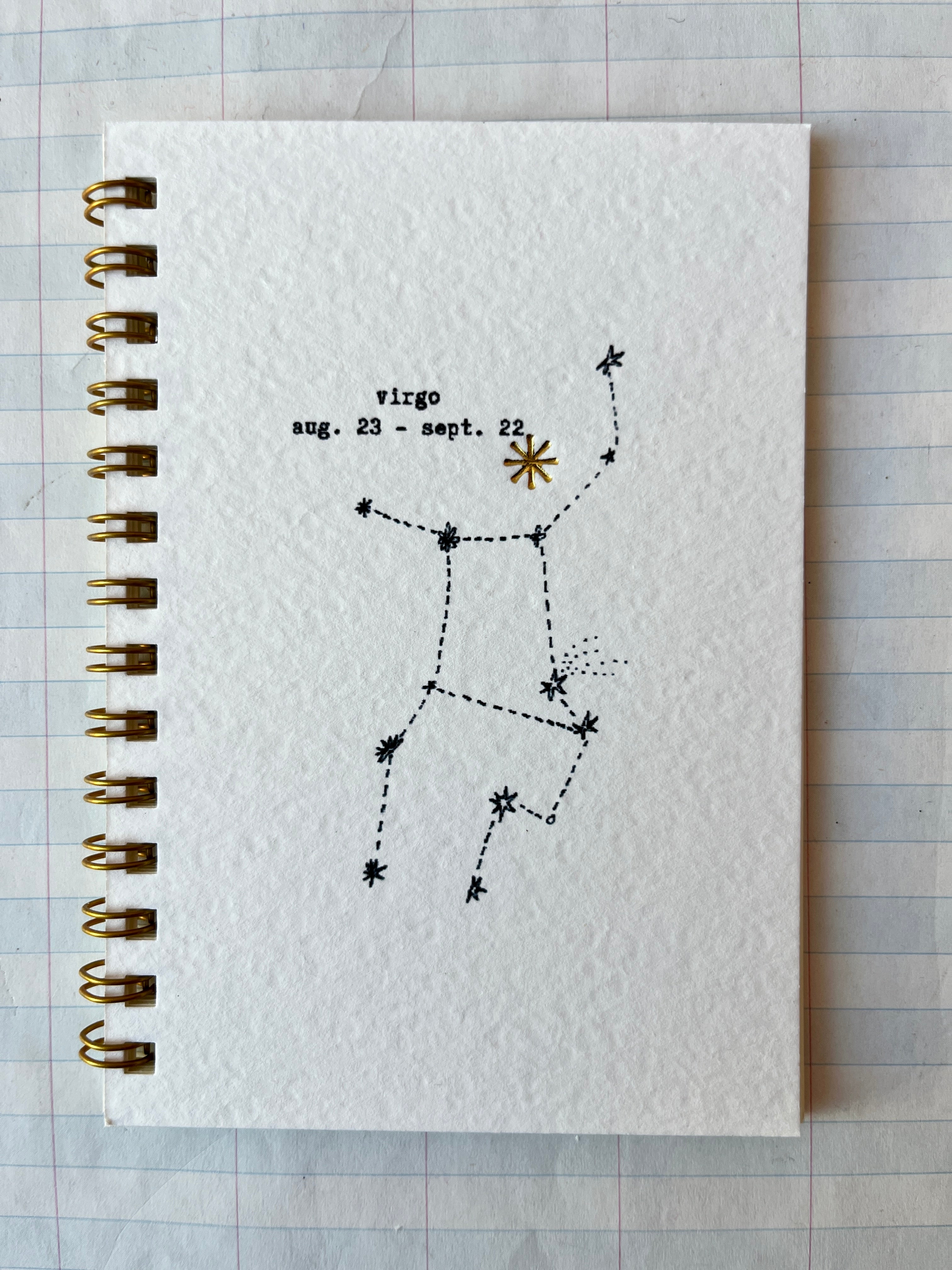 Mini Zodiac Notebooks