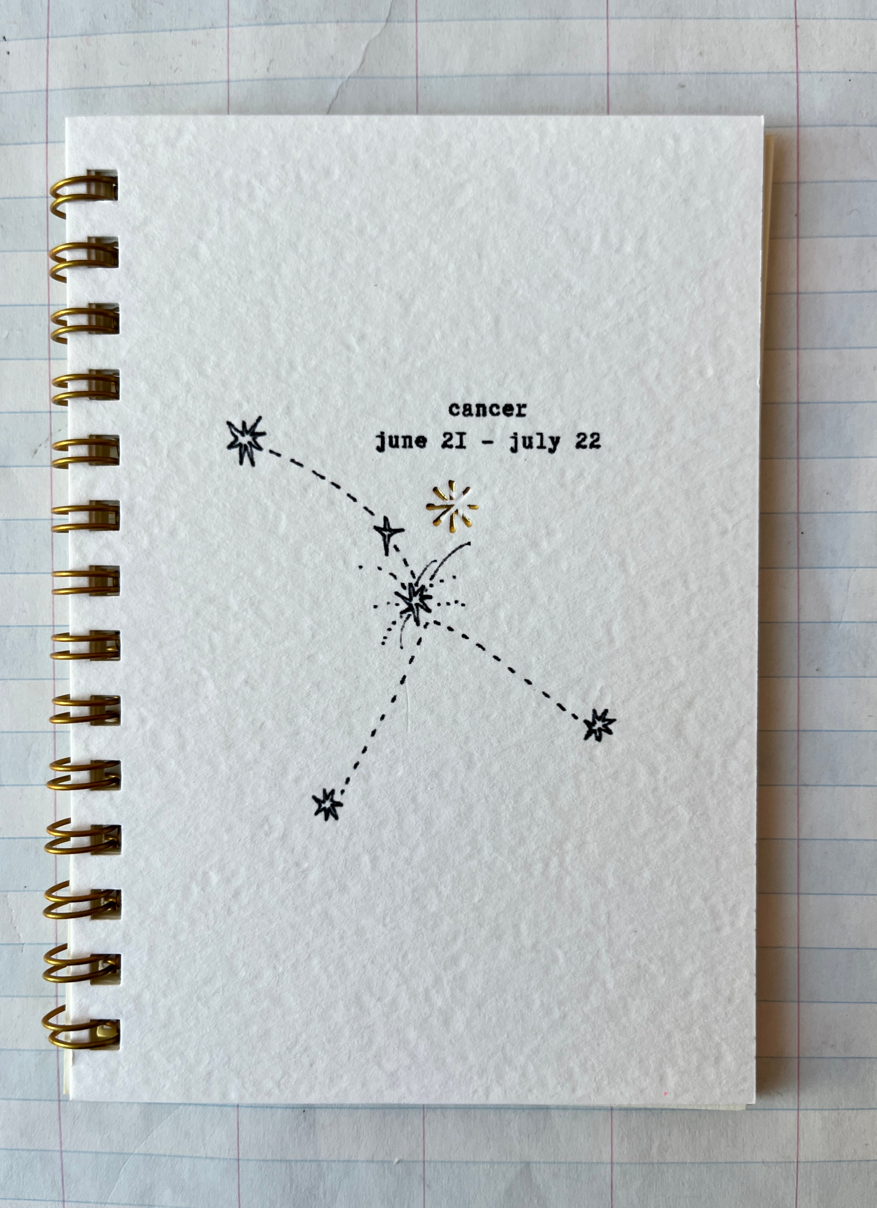 Mini Zodiac Notebooks