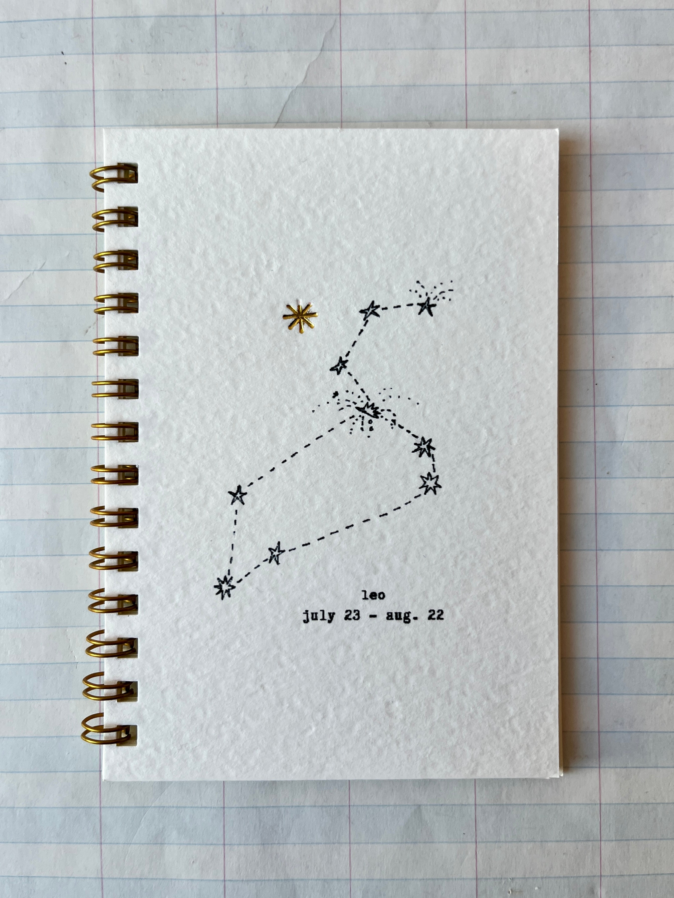 Mini Zodiac Notebooks
