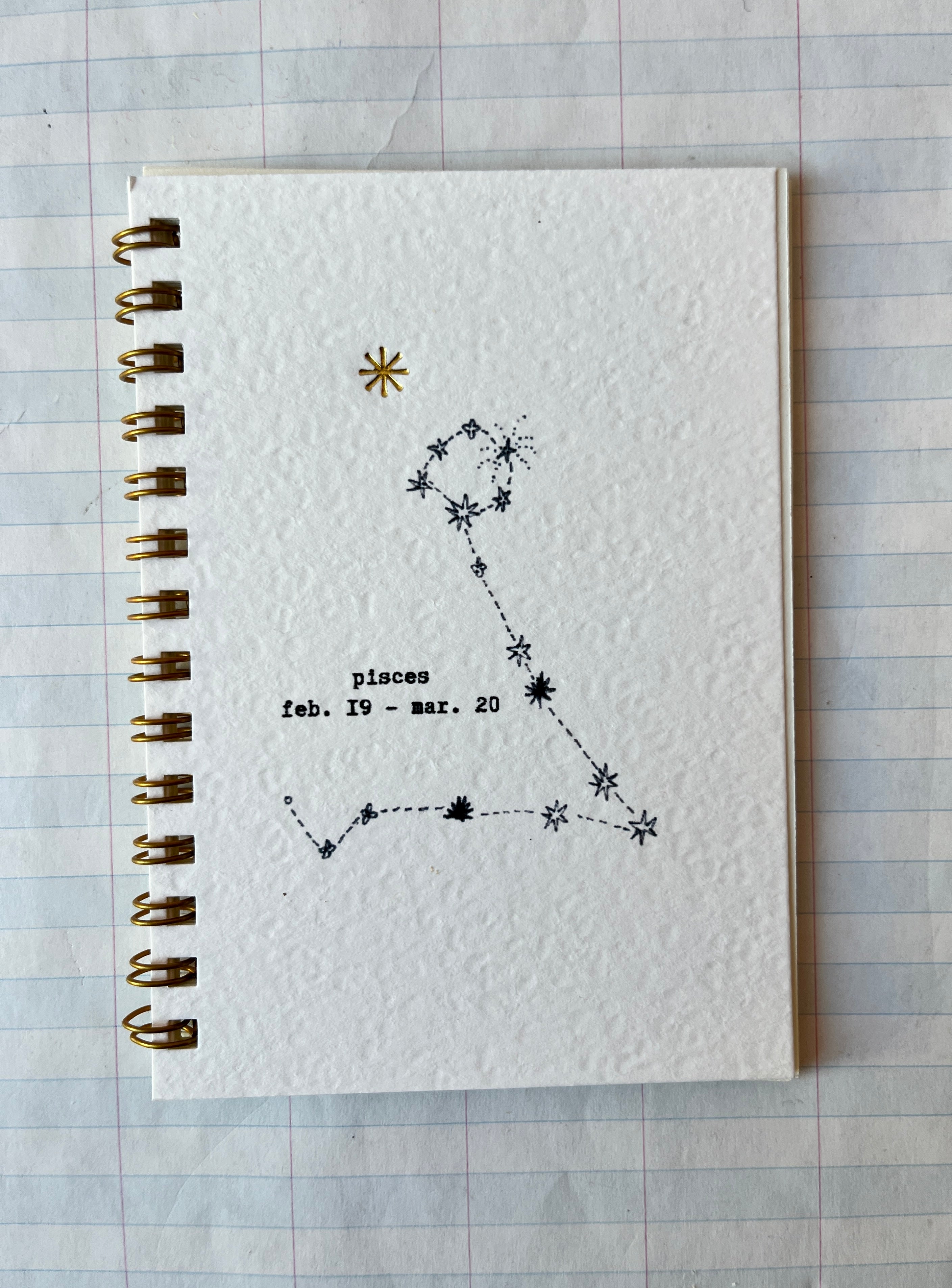 Mini Zodiac Notebooks