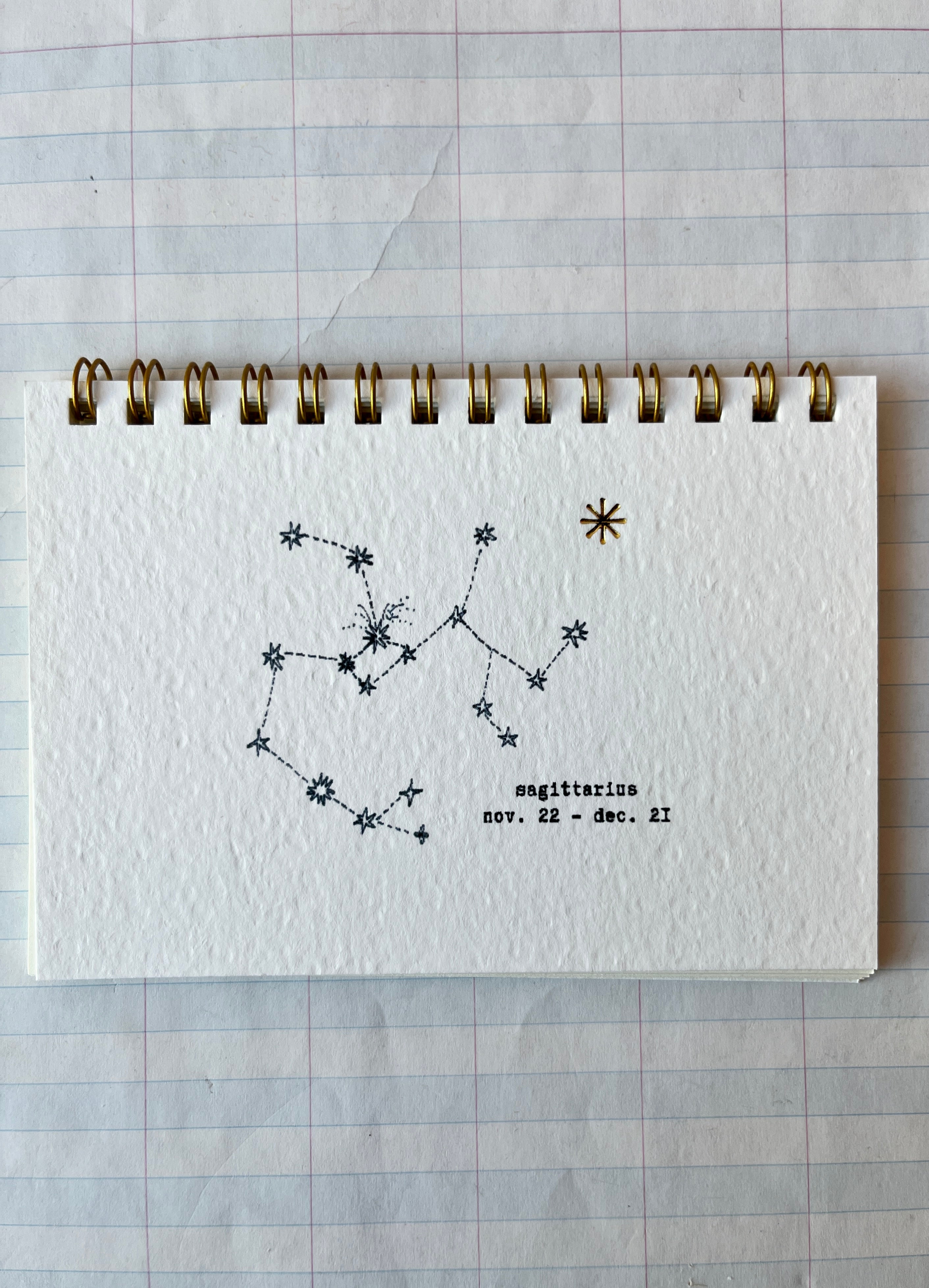 Mini Zodiac Notebooks