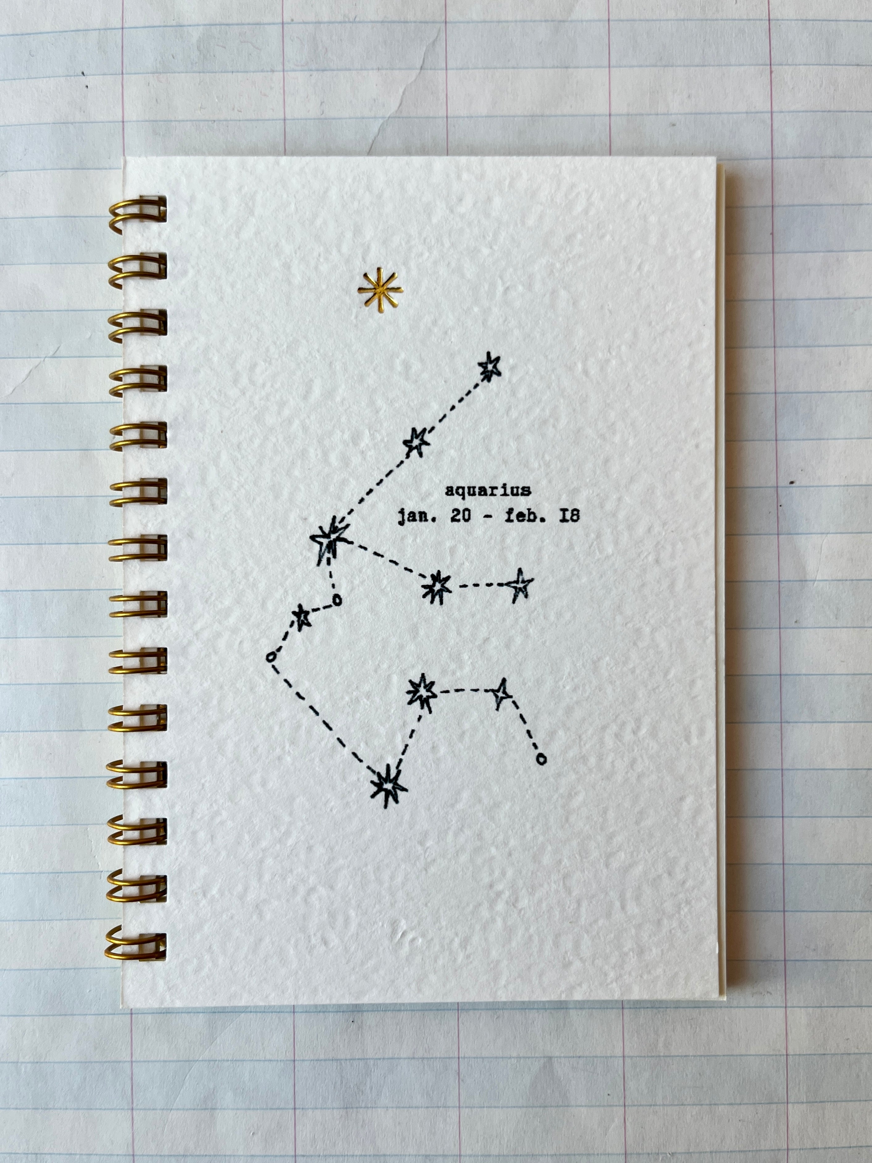 Mini Zodiac Notebooks