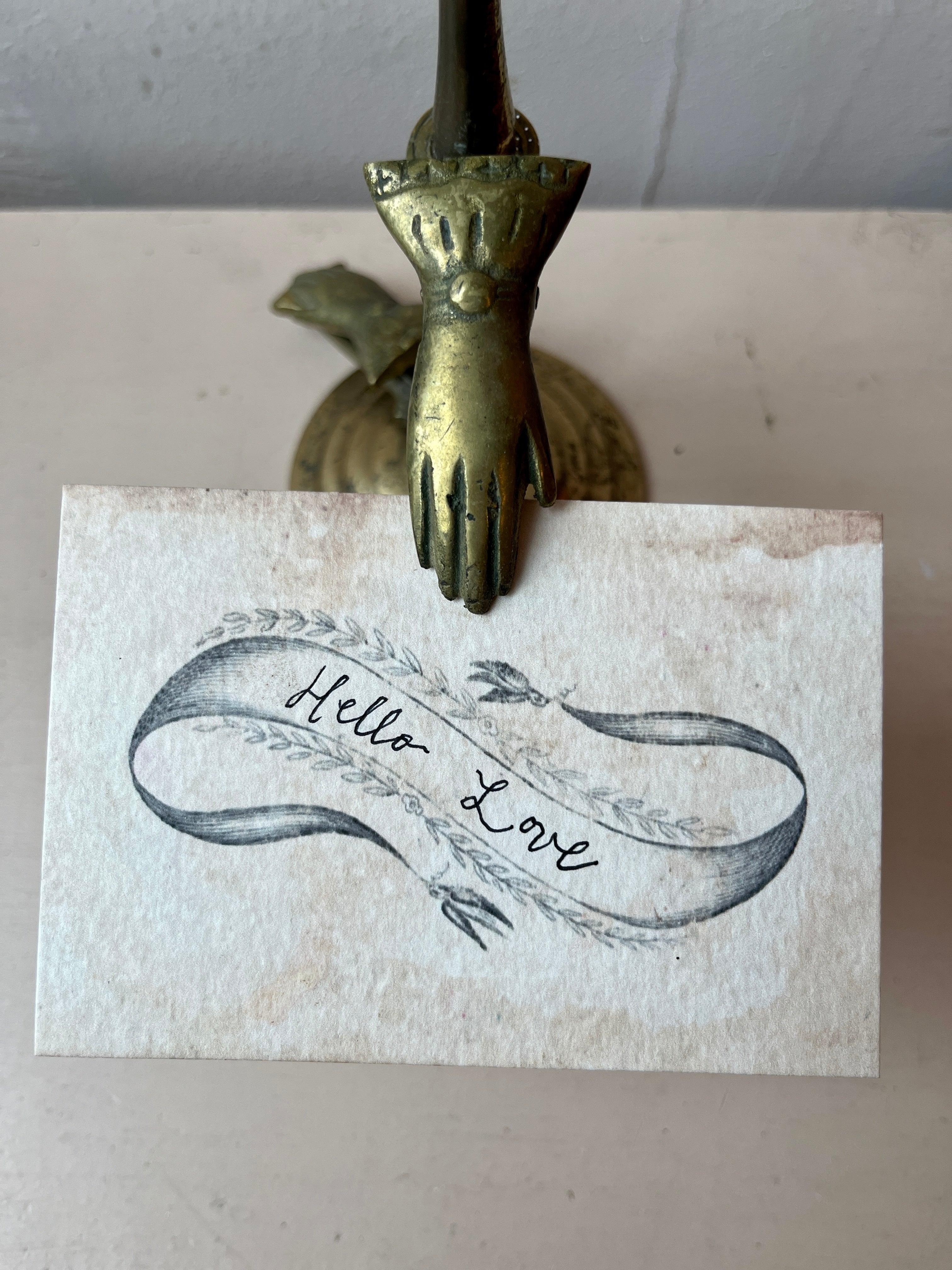 Vintage inspired Calling Cards