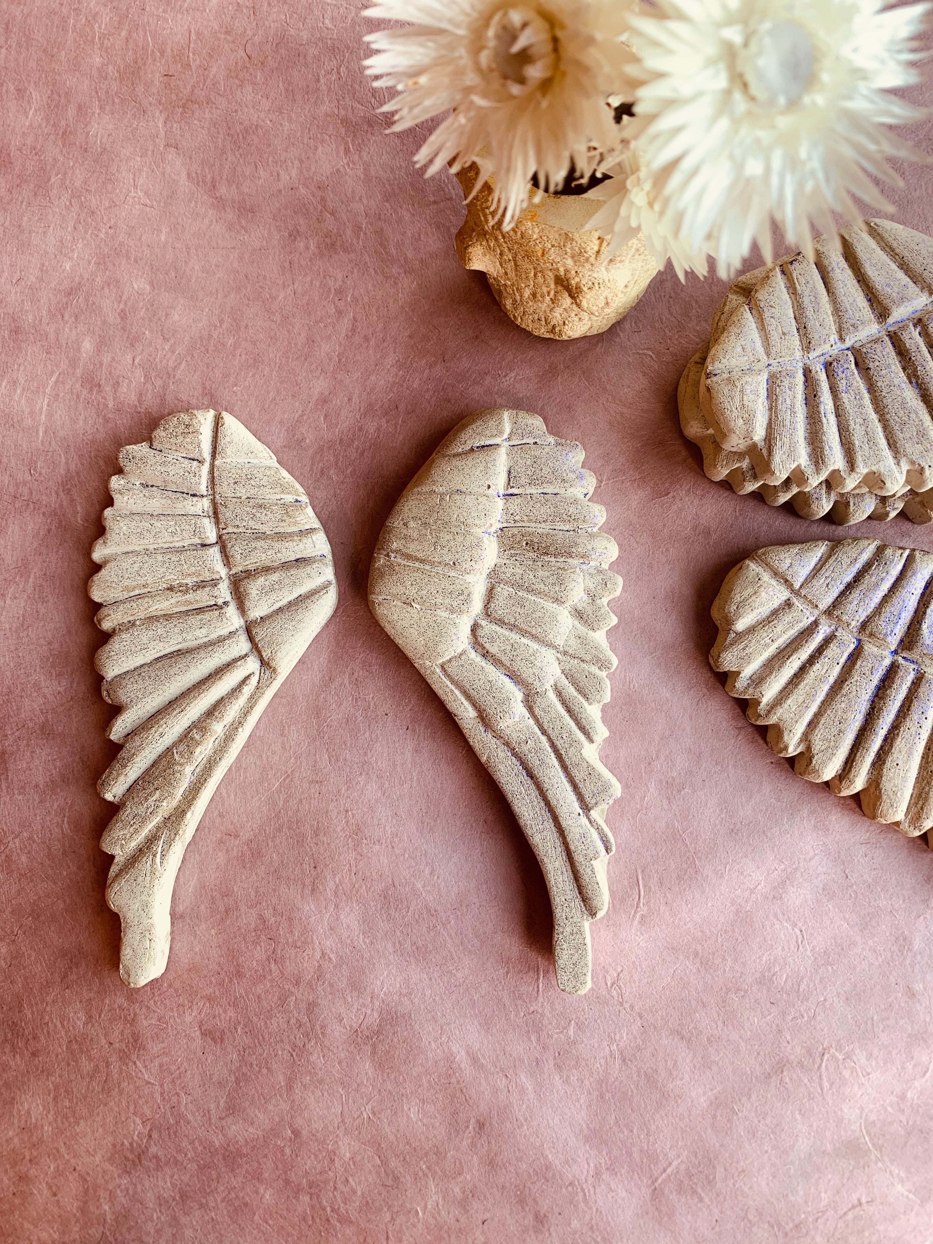 Handmade Concrete Wings - PARCEL