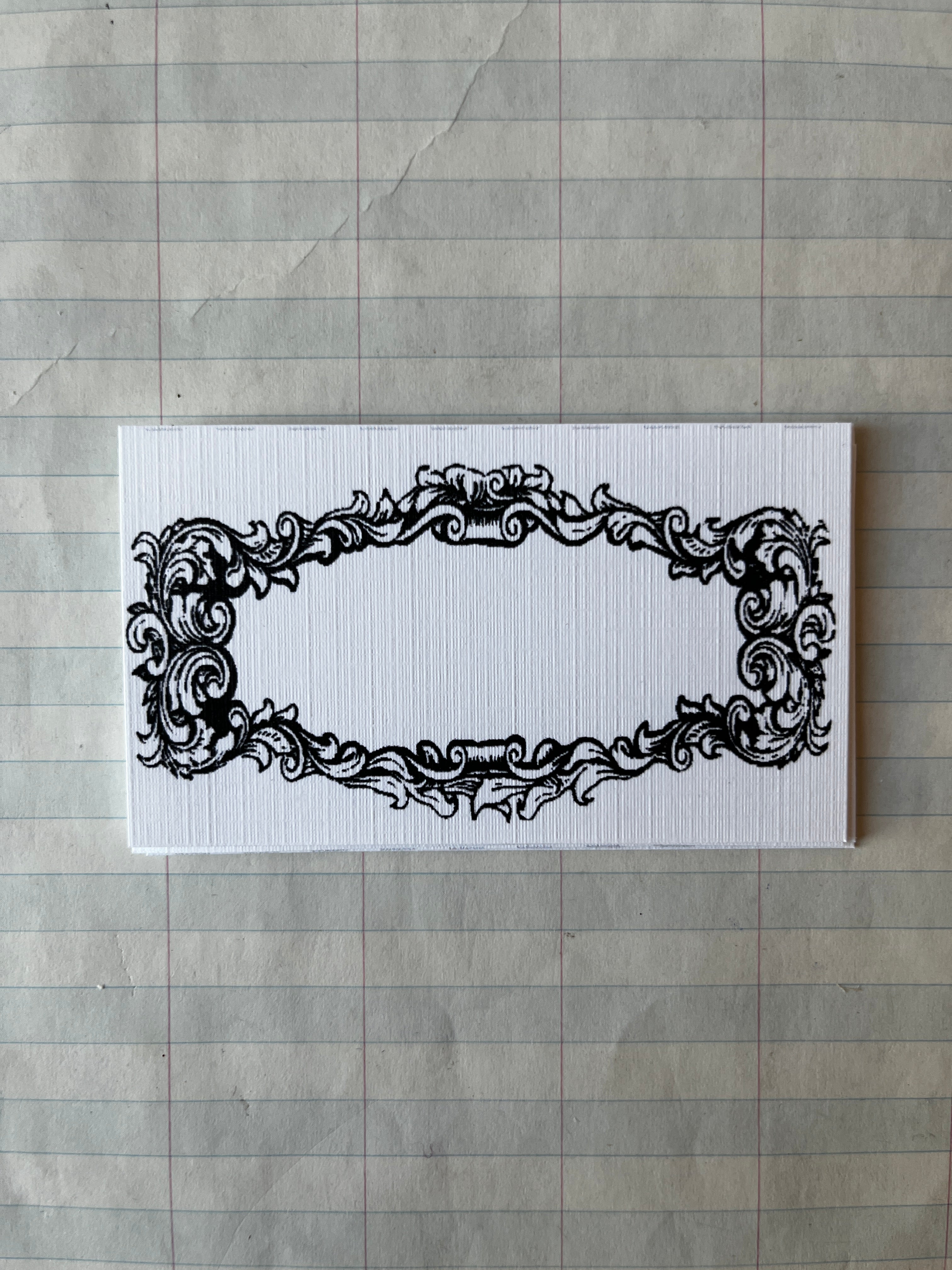 Antique Inspired Book Plates