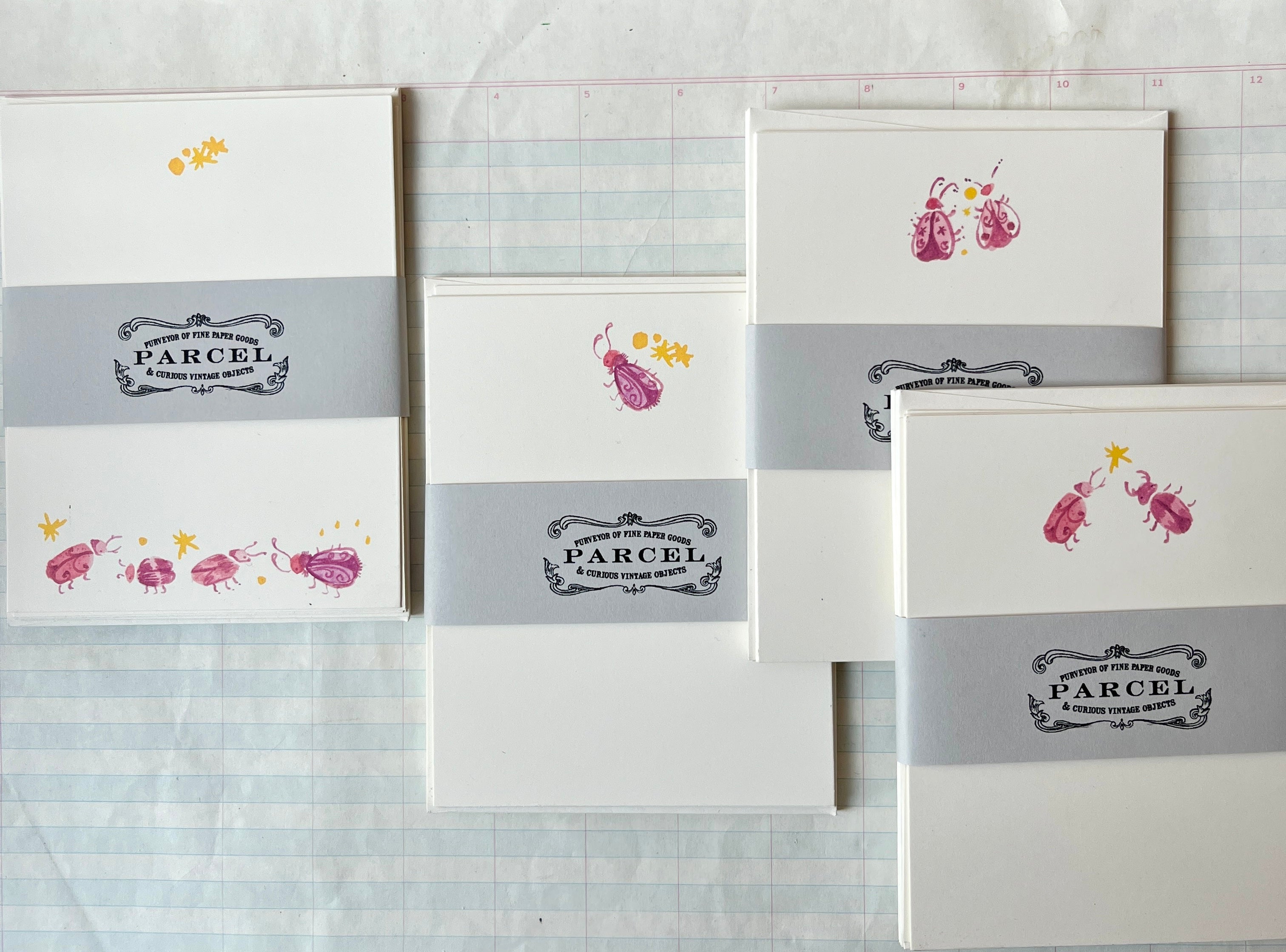 Sweet Star Bugs Stationery