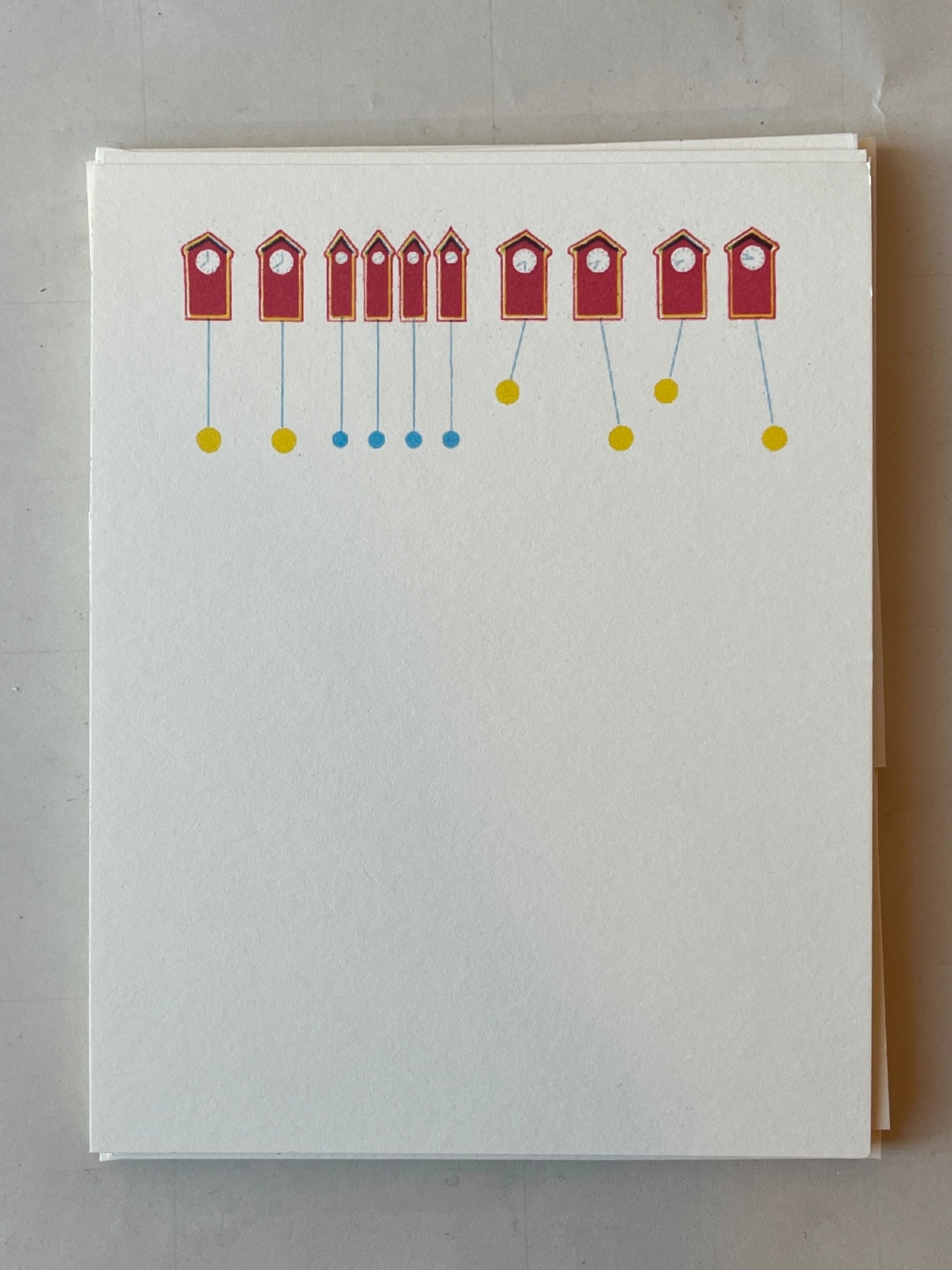 Tick-Tock Stationery