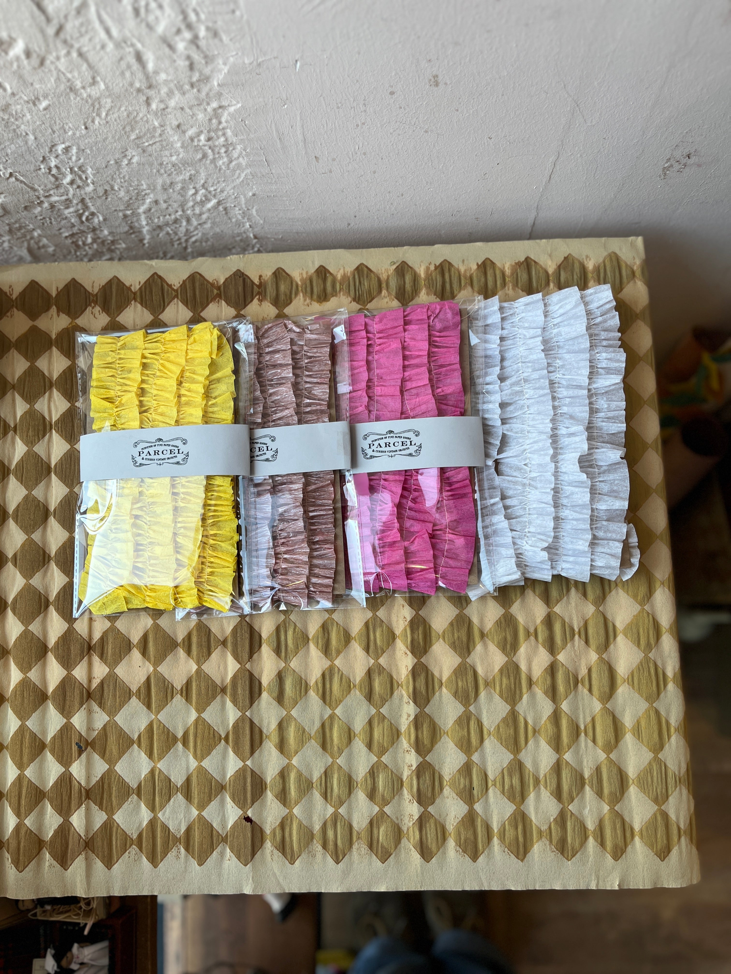 Stitched Ruffle Garland