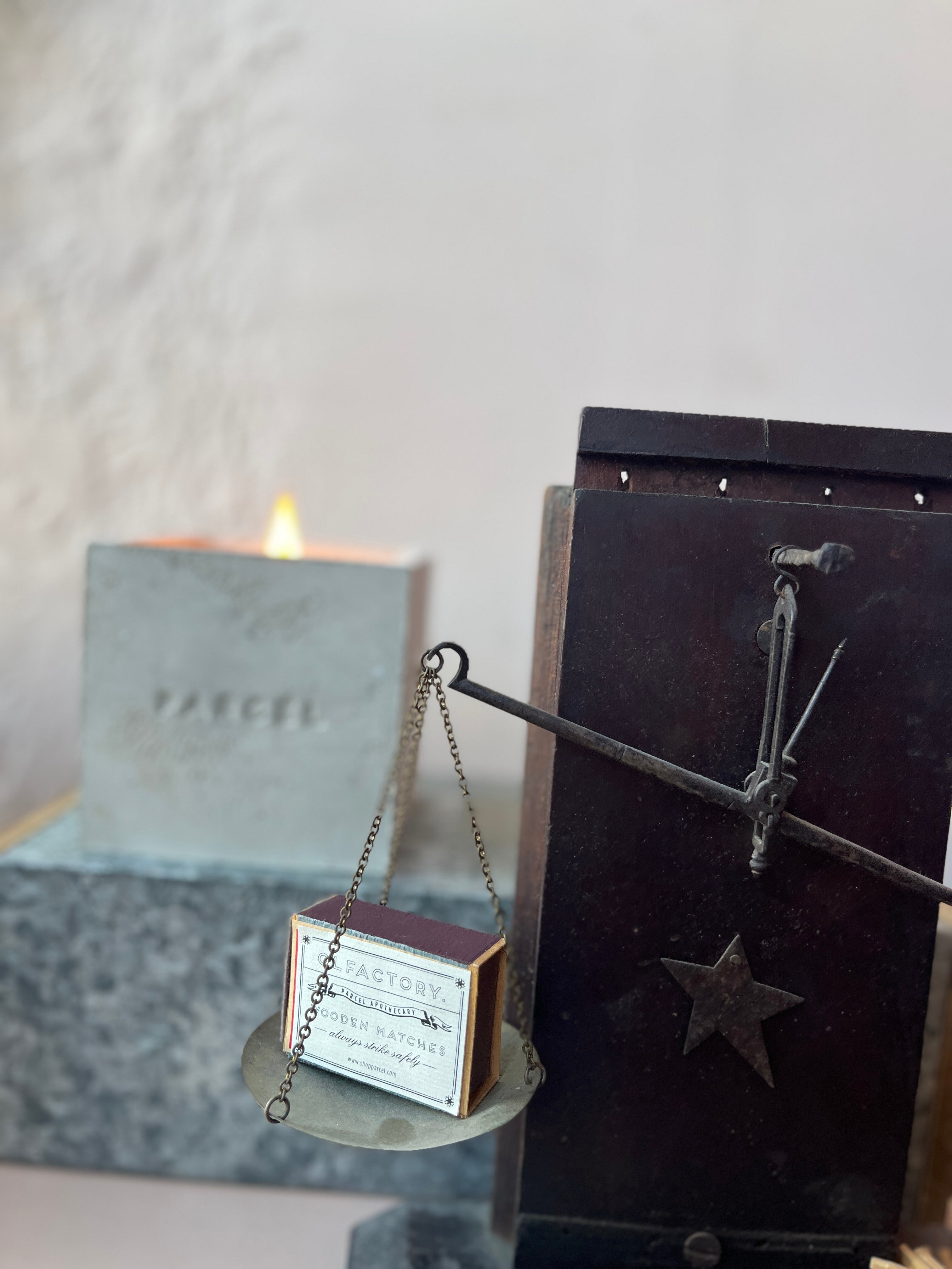 No. 2: Archive Parcel Olfactory Scented Candle in Concrete Vessel