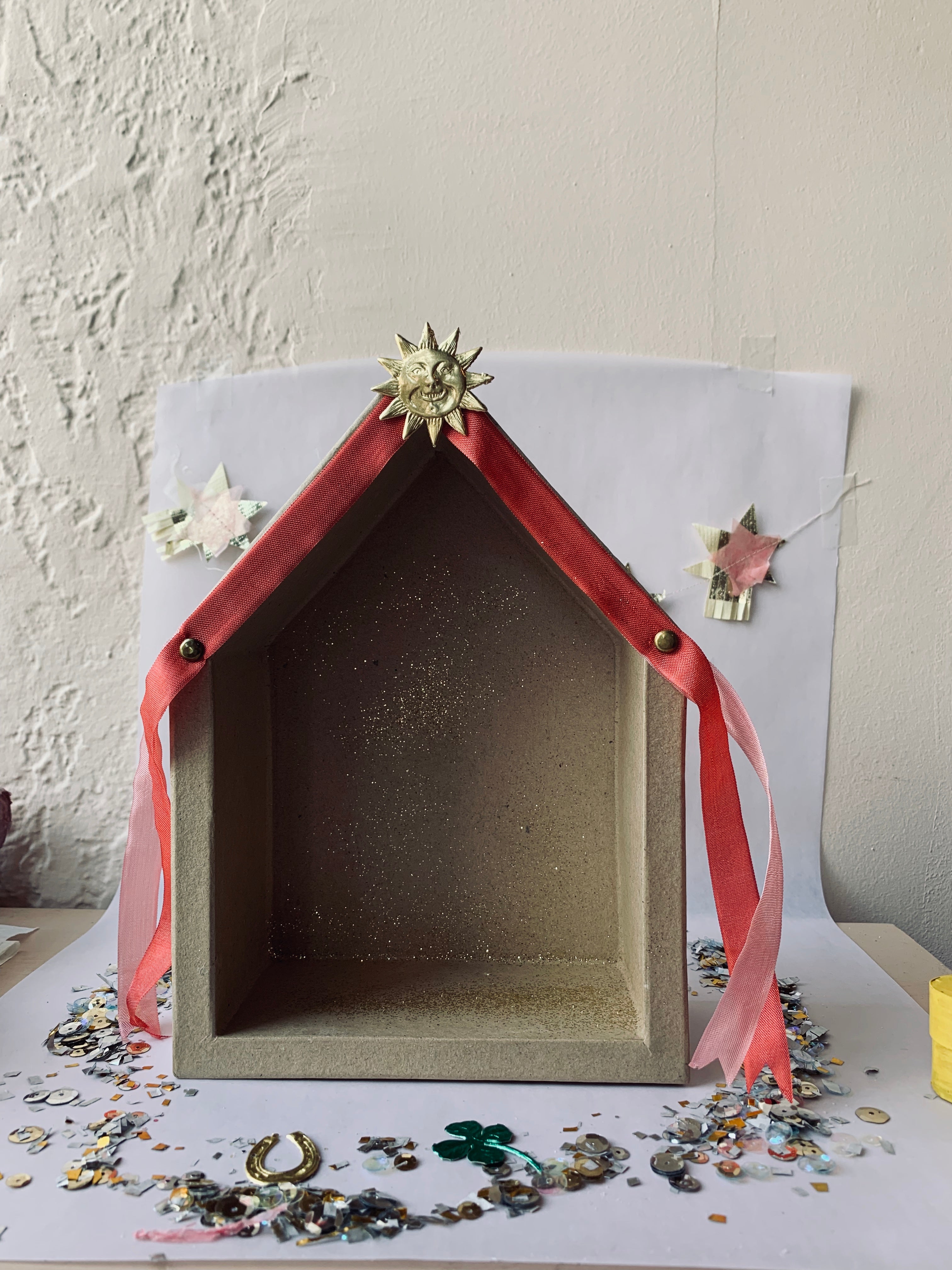 Paper Mache Shadowbox Altars - PARCEL